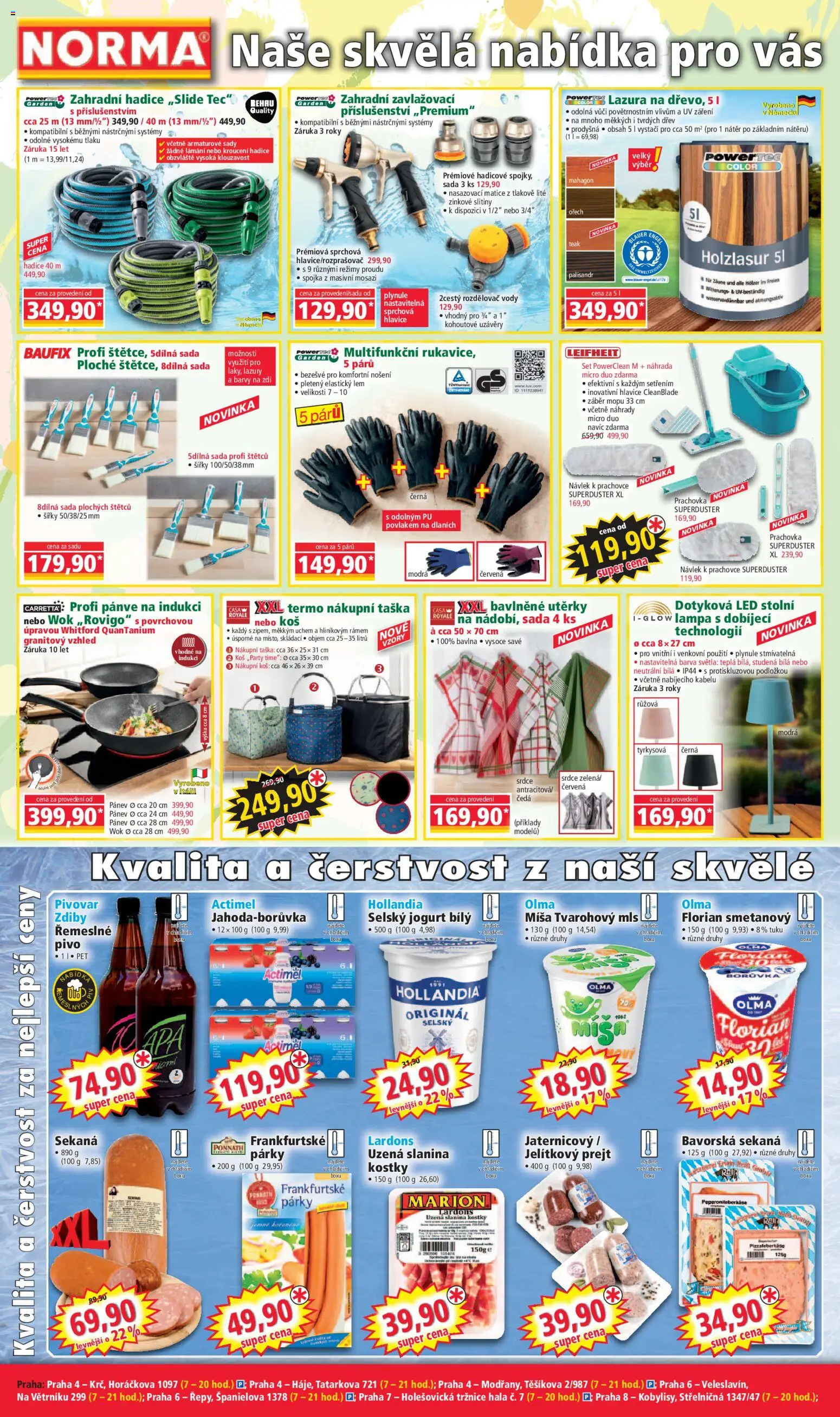 Norma leták od 07.04.2026 | Strana: 2 | Produkty: Pivo, Sekaná, Prachovka, Hollandia