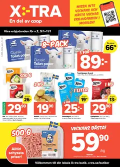 Coop X:-TRA - erbjudanden - Förhandsvisning av reklamblad från butik Coop X:-TRA aktuell från 05.01.2026
