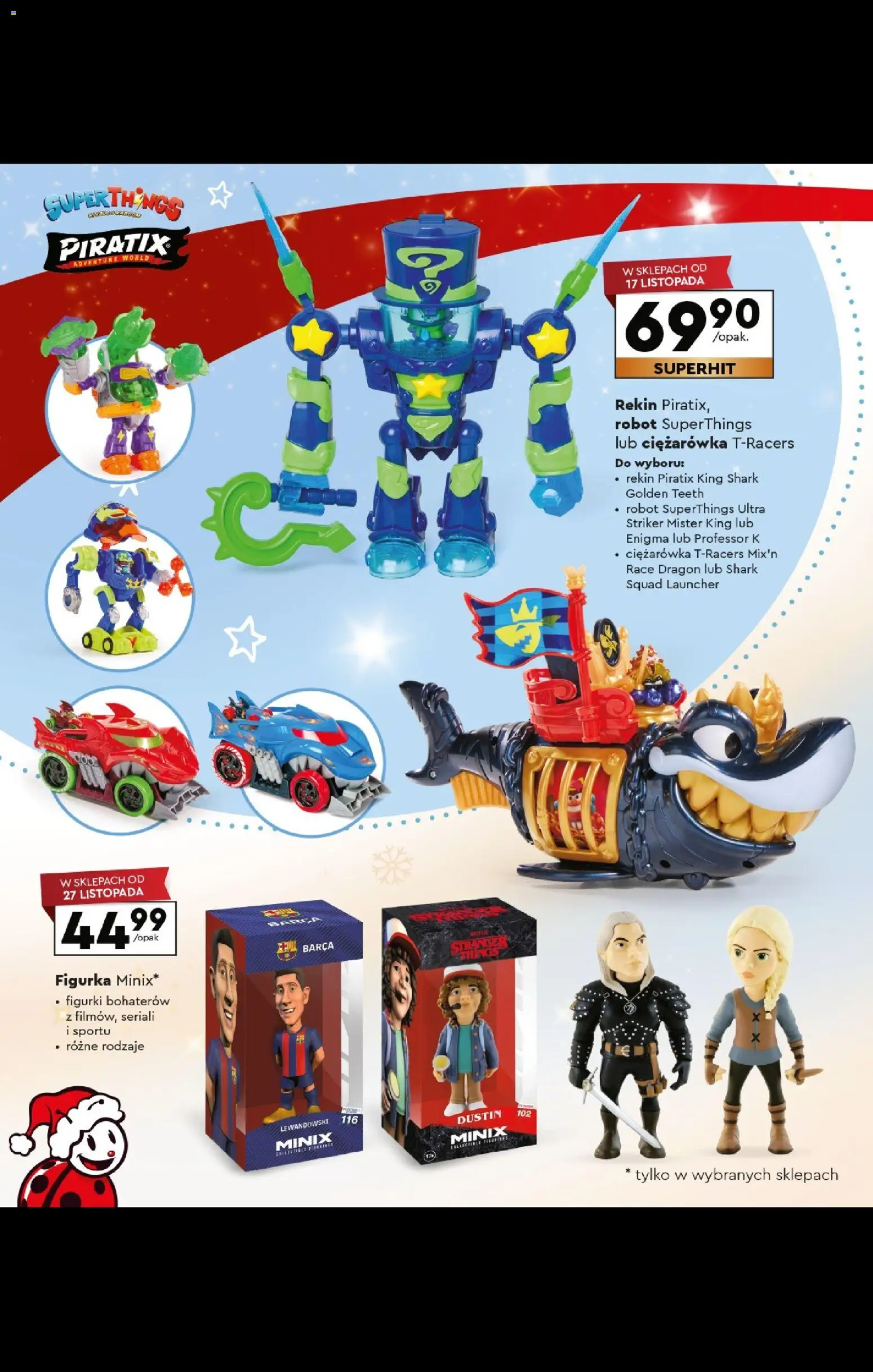 Biedronka gazetka - Kraina zabawek od 27.10.2025 | Strona: 54 | Produkty: Robot, Figurki
