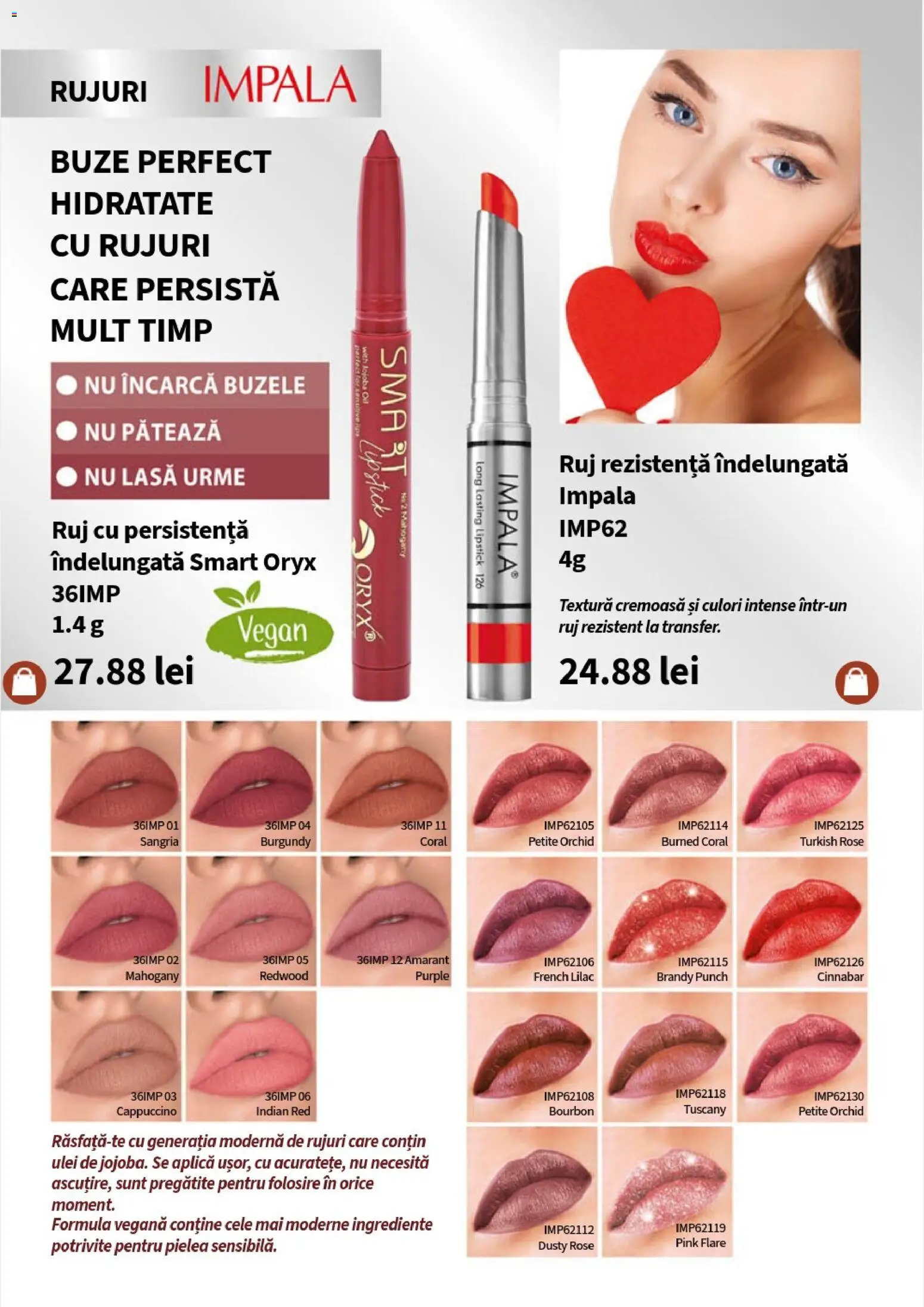 Noul catalog Lady’s – valabil de la 05.01.2026 | Pagină: 90 | Produse: Ruj, Ulei, Bourbon