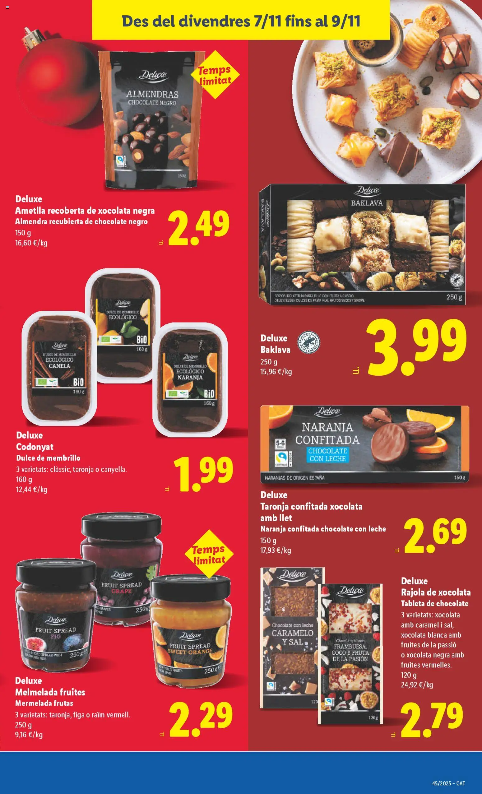 Lidl folleto │ válido desde el 03.11.2025 | Página: 31 | Productos: Leche, Chocolate, Τυρόπιτα, Tableta