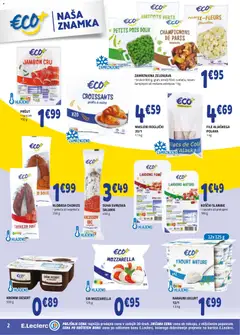 E.leclerc katalog akcije – veljaven od 11.03.2026 | Stran: 2 | Izdelki: Zamrznjena zelenjava, Narezek, Salama, Zelenjava