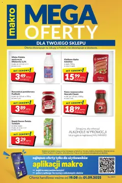 Pogląd oferty "Makro Gazetka - Mega oferty dla Twojego Sklepu" - ważna od 19.08.2025