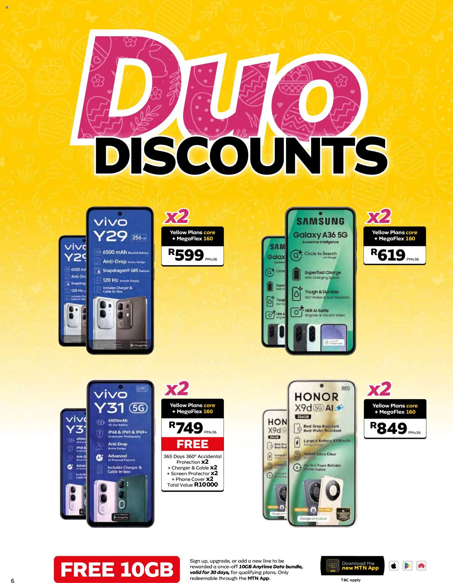 New MTN catalogue – valid from 07.04.2026 | Page: 6 | Products: Cover, Cable, Box, Water