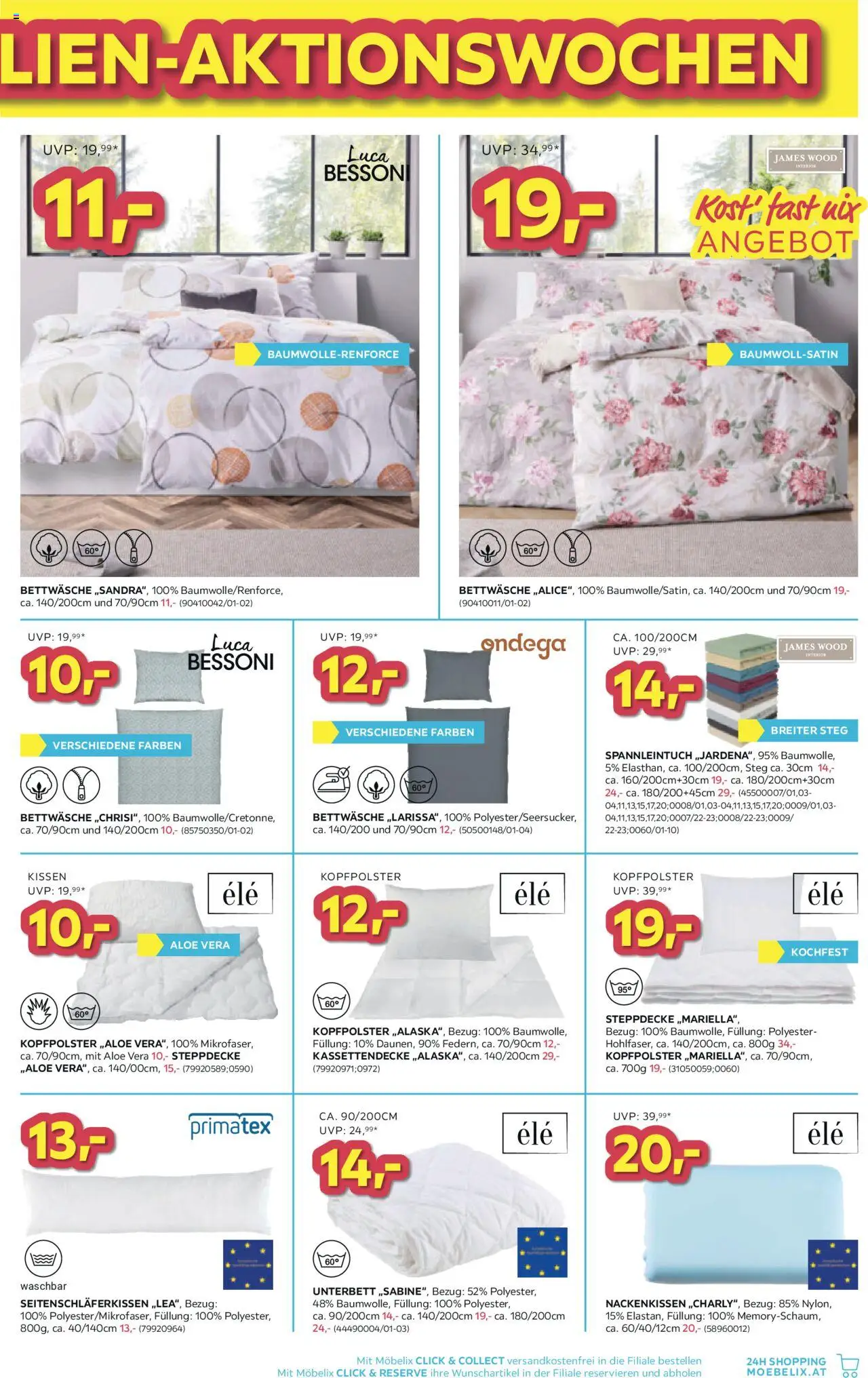 Möbelix Heimtextilien - Aktionswochen gültig ab 09.09.2025 | Seite: 3 | Produkte: Kissen