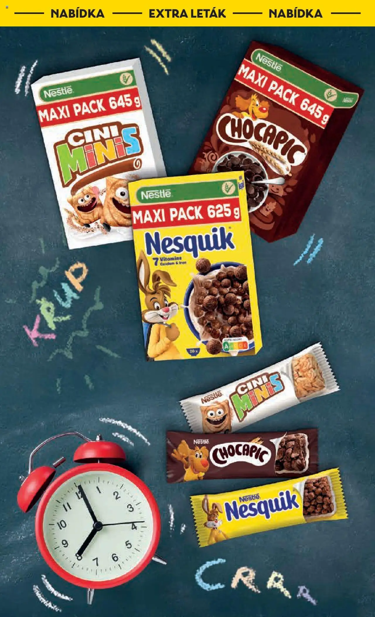 Albert leták - Hypermarket od 24.09.2025 | Strana: 10 | Produkty: Nesquik, Chocapic