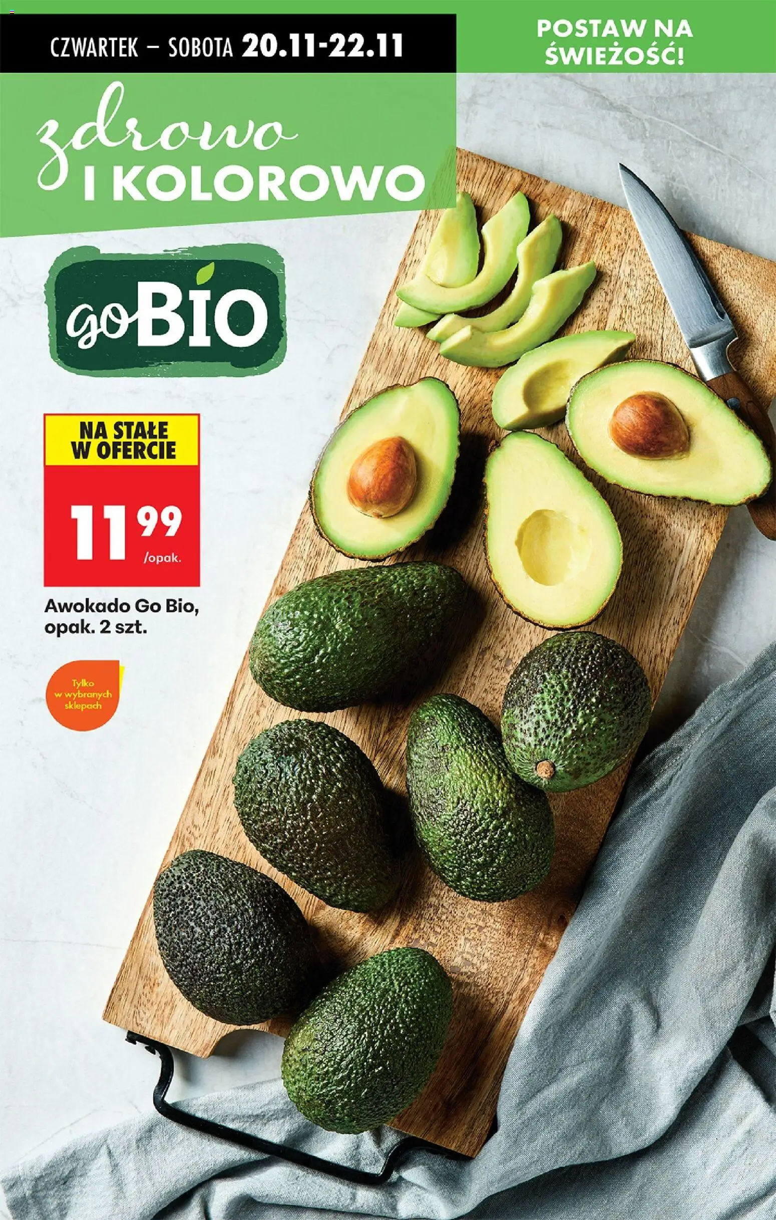 Biedronka gazetka - Oferta w tym tygodniu od 20.11.2025 | Strona: 23 | Produkty: Awokado
