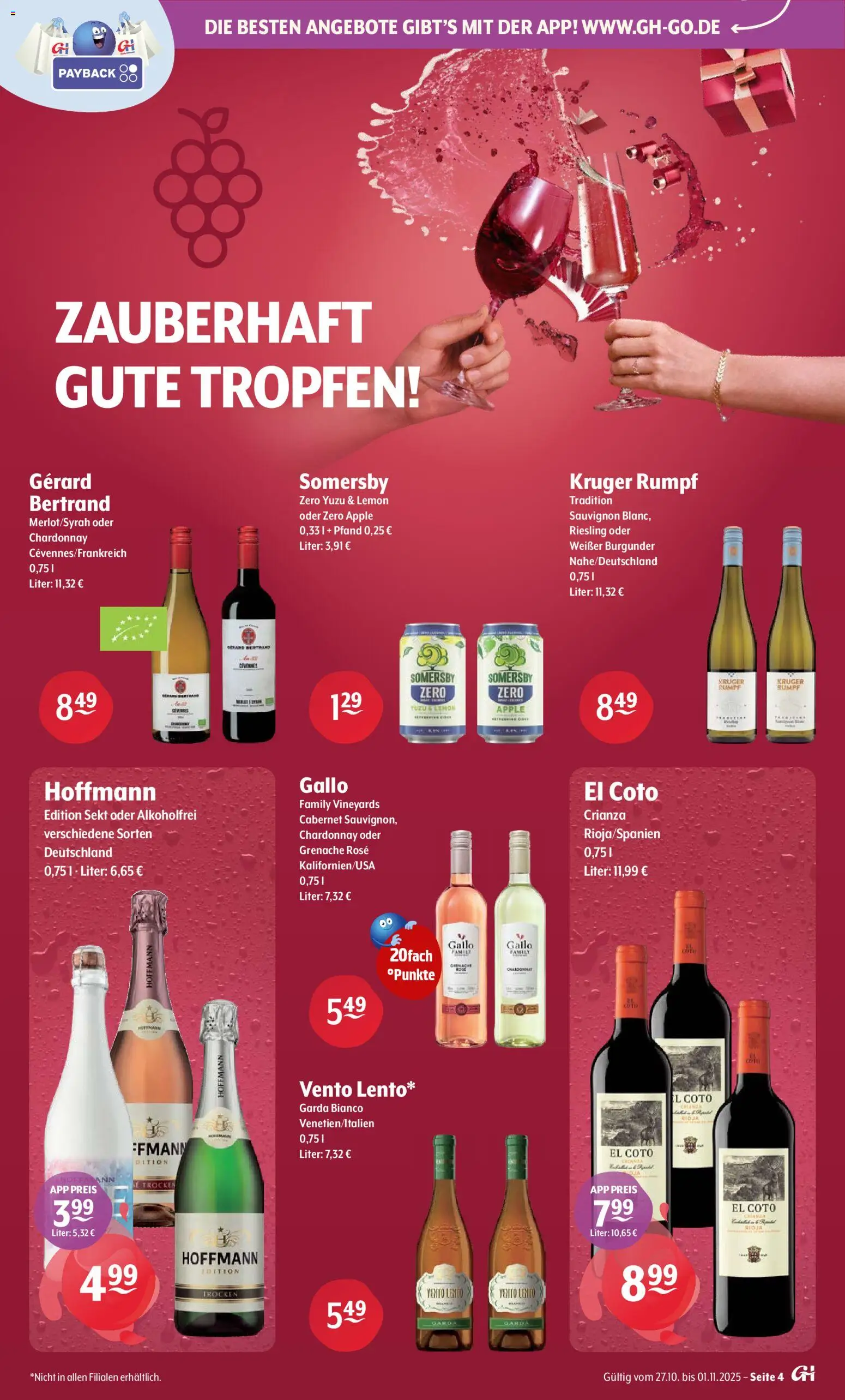 Getränke Hoffmann - Nordrhein - Westfalen – gültig ab 27.10.2025 | Seite: 4