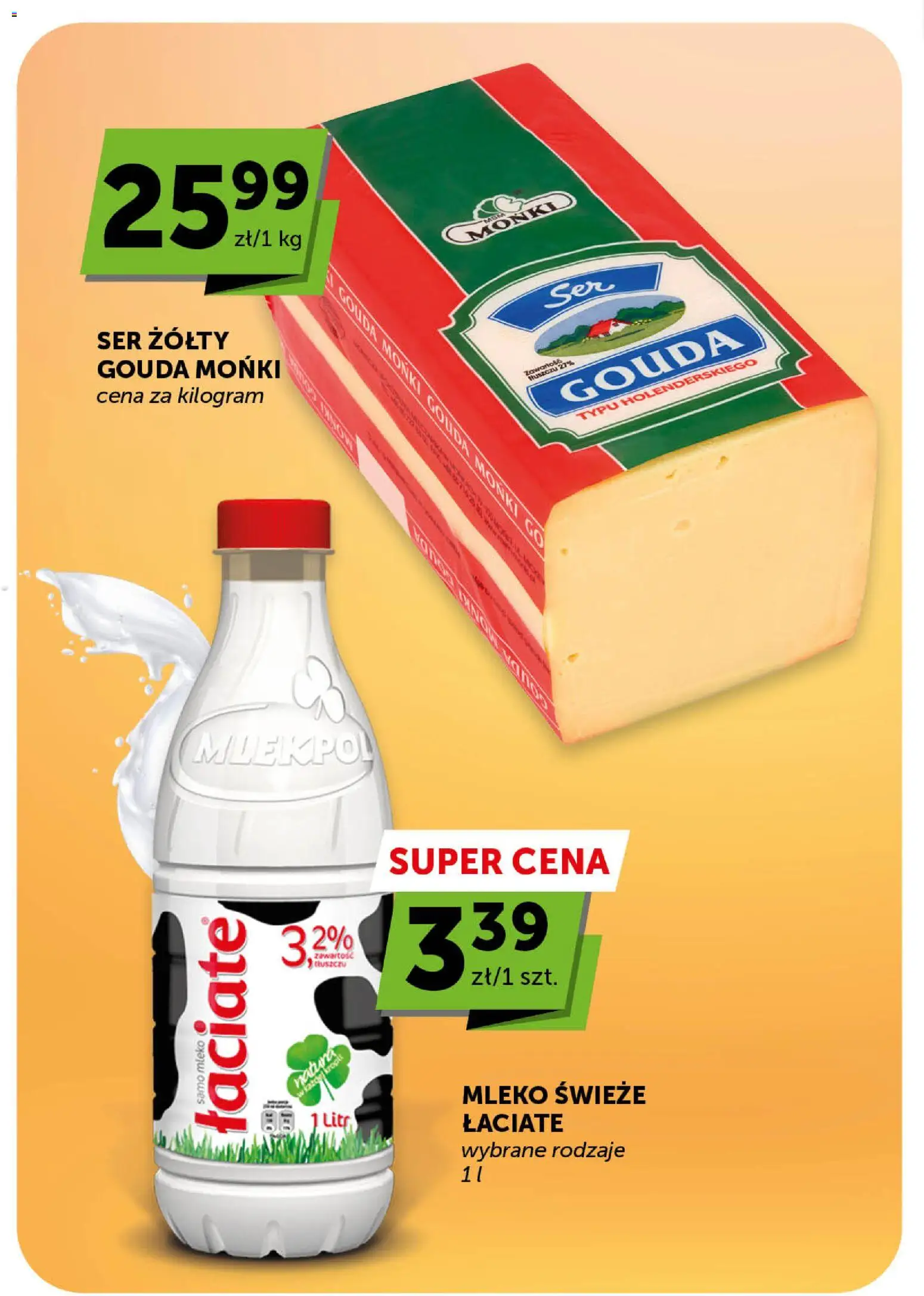 ABC gazetka od 12.03.2026 | Strona: 2 | Produkty: Ser żółty, Mleko, Ser