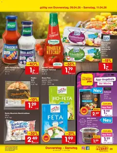 Netto Marken-Discount Prospekt Lahr-Langenwinkel	 ab 07.04.2026 gültig | Seite: 51 | Produkte: Tomaten, Knorr, Brot, Ketchup