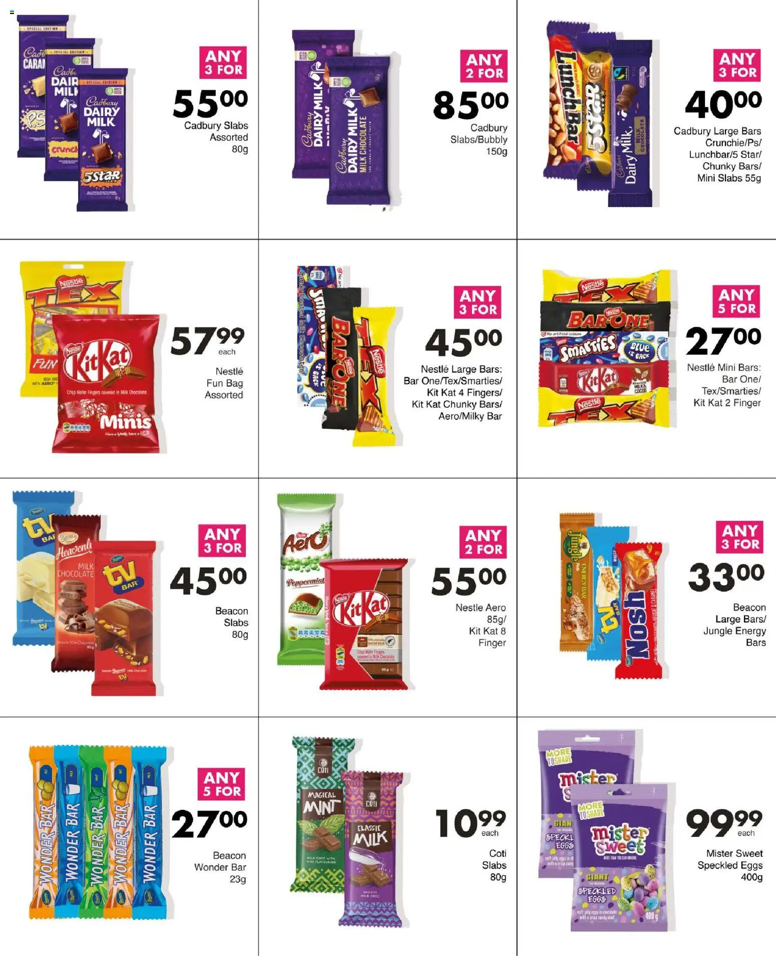 New Save catalogue – valid from 15.01.2026 | Page: 43 | Products: Bag, Milk, Eggs, Caramel