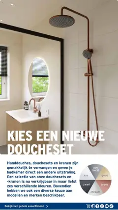 GAMMA - Sanitair magazine - Voorbeeld van een folder van GAMMA, geldig van 16.04.2025 | Pagina: 4 | Producten: Doucheset