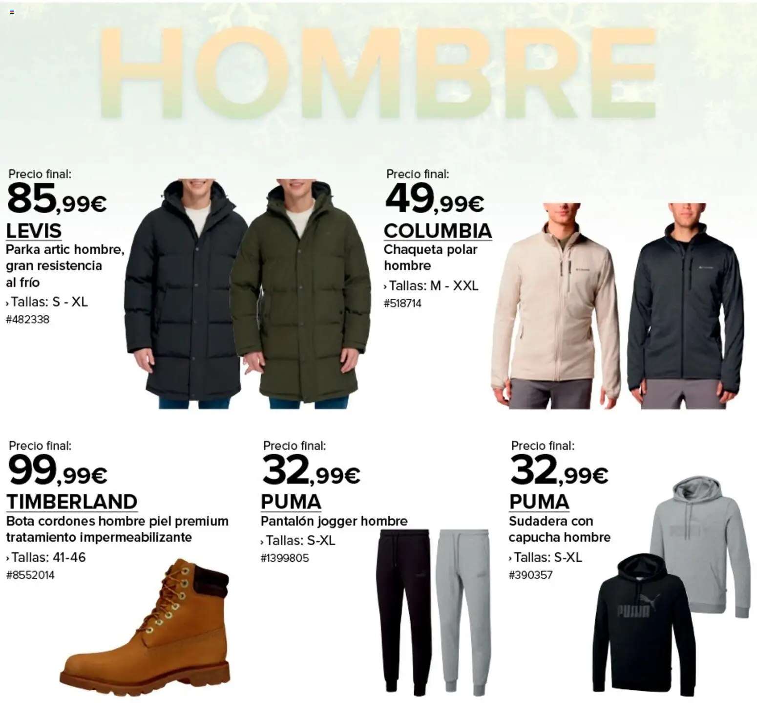 Costco catálogo │ válido desde el 13.11.2025 | Página: 12 | Productos: Sudadera, Chaqueta