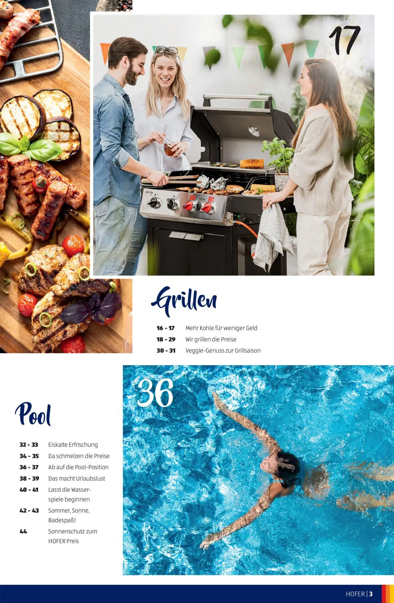 Hofer Frühjahr-/Sommerkatalog gültig ab 30.04.2025 | Seite: 3