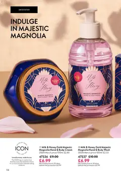 Preview of Oriflame - Offers valid from 25.03.2026 | Page: 118 | Products: Body cream, Milk, Cream, Honey