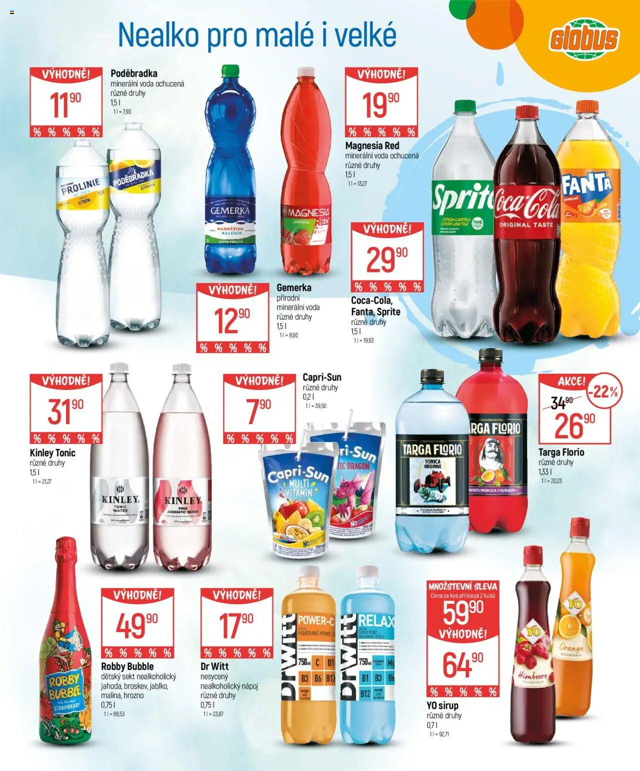 Globus leták - Chutě podzimu od 24.09.2025 | Strana: 11 | Produkty: Globus, Gemerka, Magnesia, Tonic