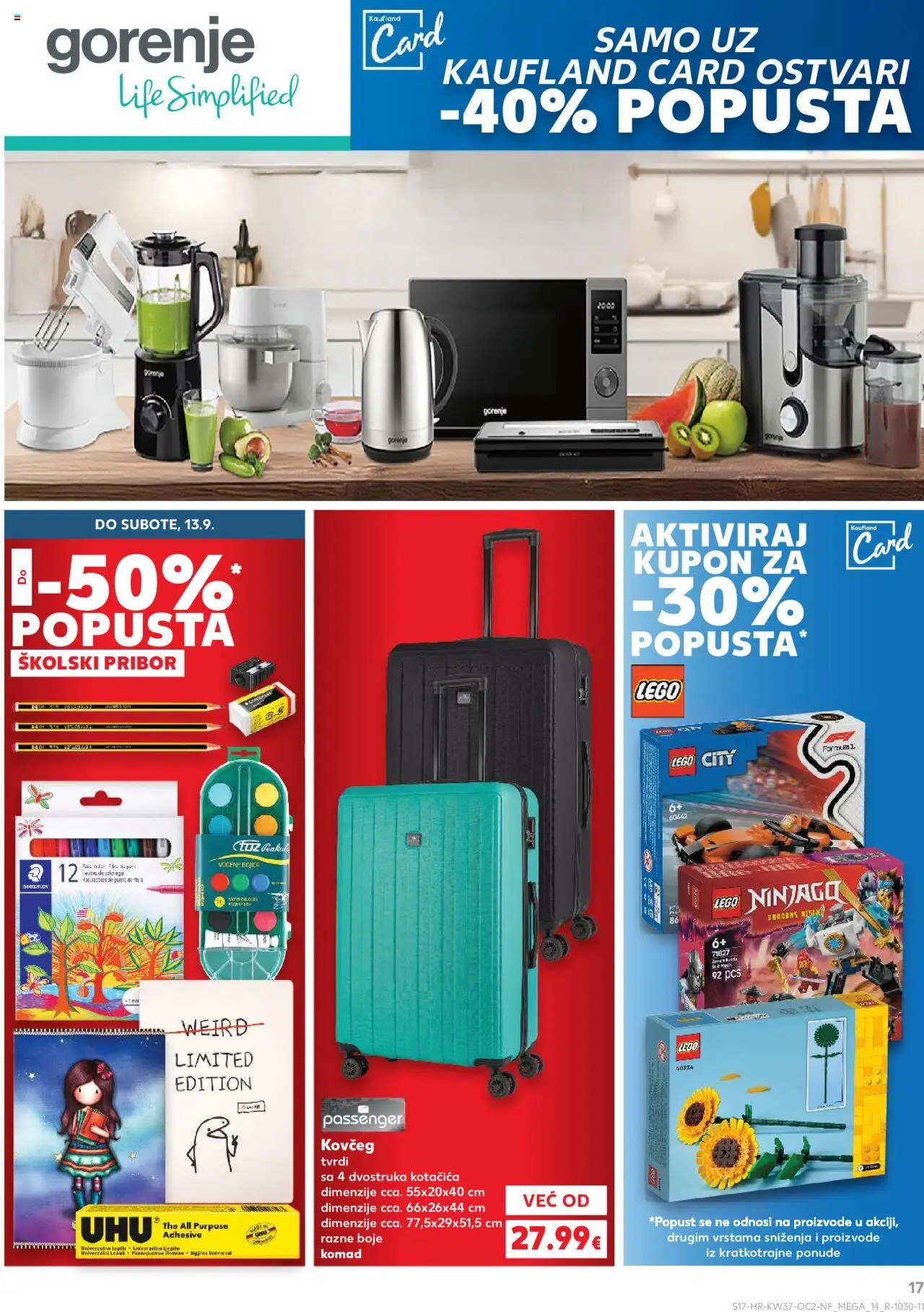 Kaufland katalog | vrijedi od 10.09.2025 | Stranica: 17 | Proizvodi: Lego
