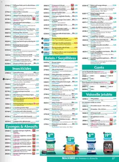 Maximo - Prévisualisation de Maximo catalogue epicerie valide à partir de 27.04.2026 | Page: 87