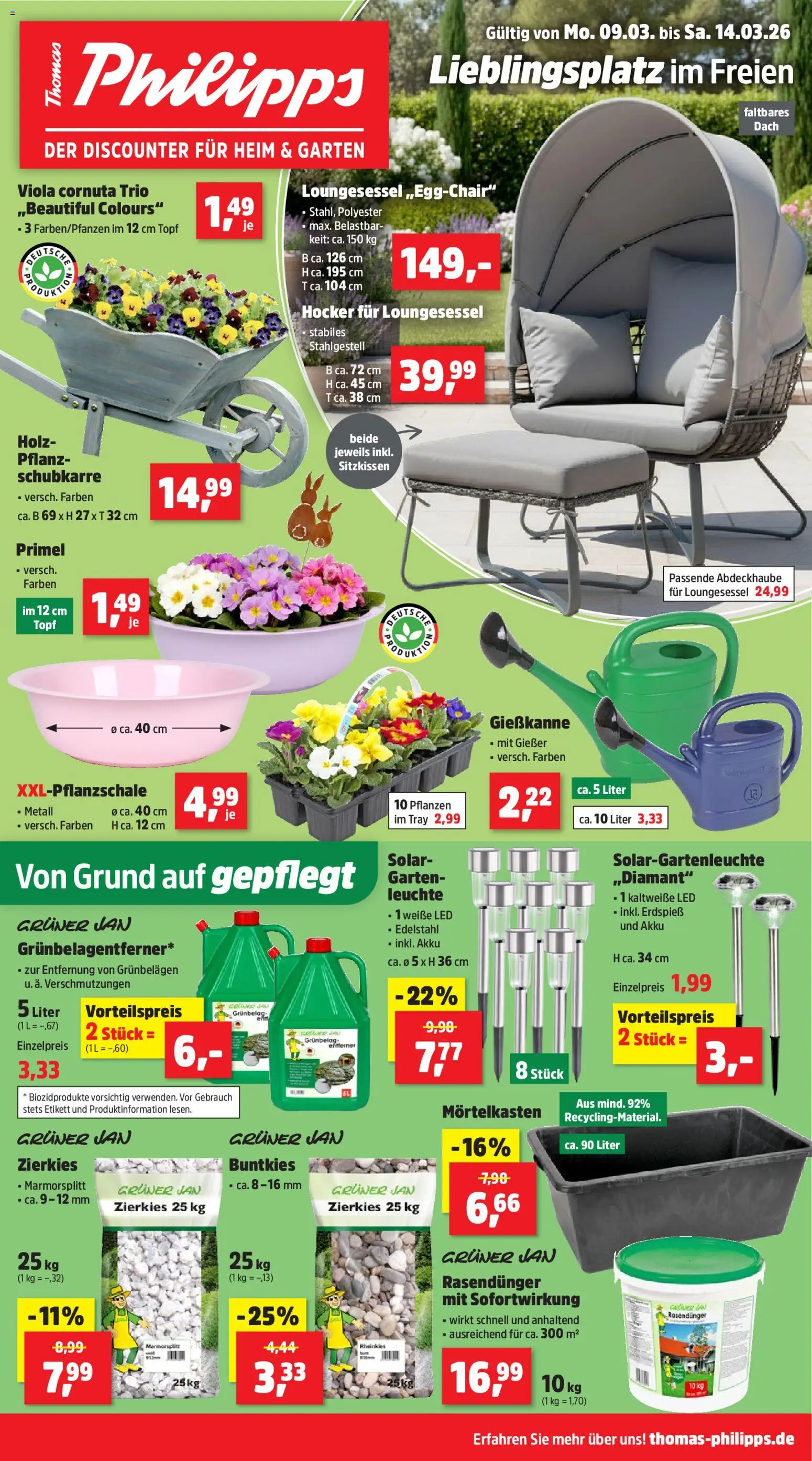 Thomas Philipps Prospekt – gültig ab 09.03.2026 | Seite: 1 | Produkte: Hocker