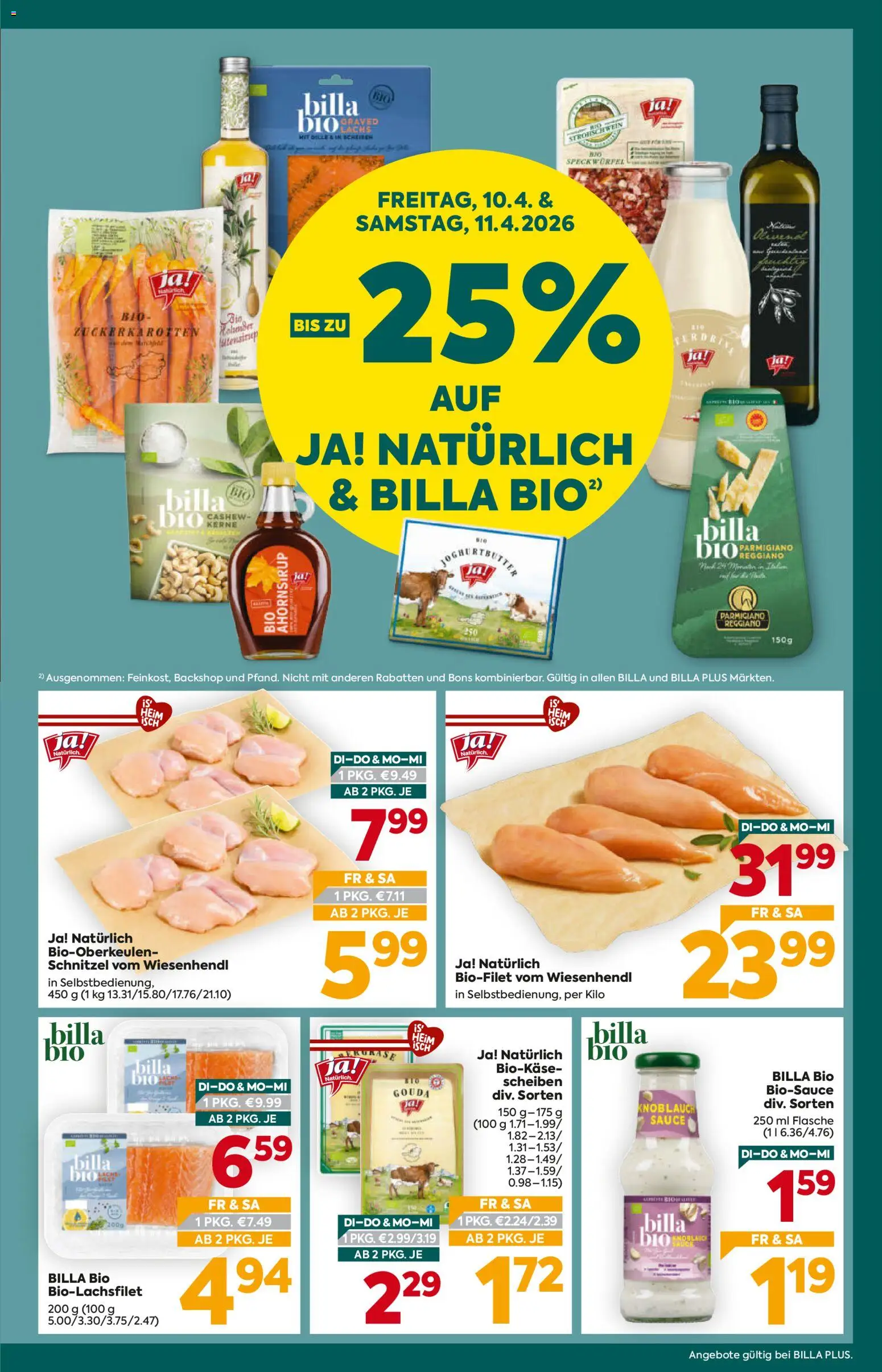 Billa Plus Flugblatt gültig ab 07.04.2026 | Seite: 3 | Produkte: Knoblauch