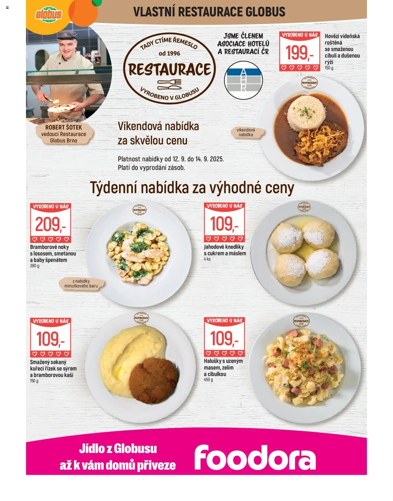Globus leták - Brno od 10.09.2025 | Strana: 7 | Produkty: Hovězí, Noky, Rýži, Halušky