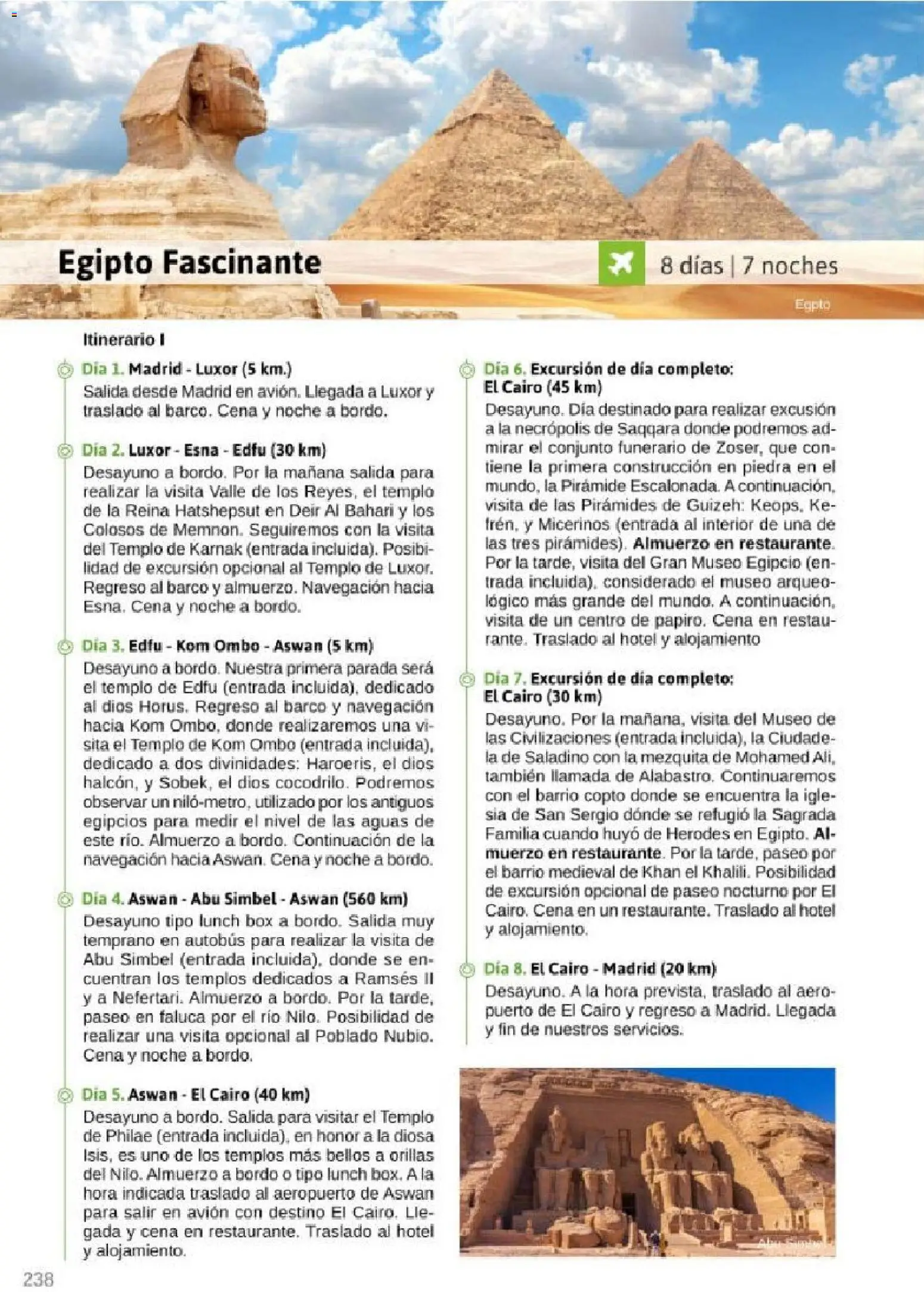 Viajes El Corte Inglés Rutas Culturales de la Comunidad de Madrid │ válido desde el 01.04.2026 | Página: 238 | Productos: Navegación