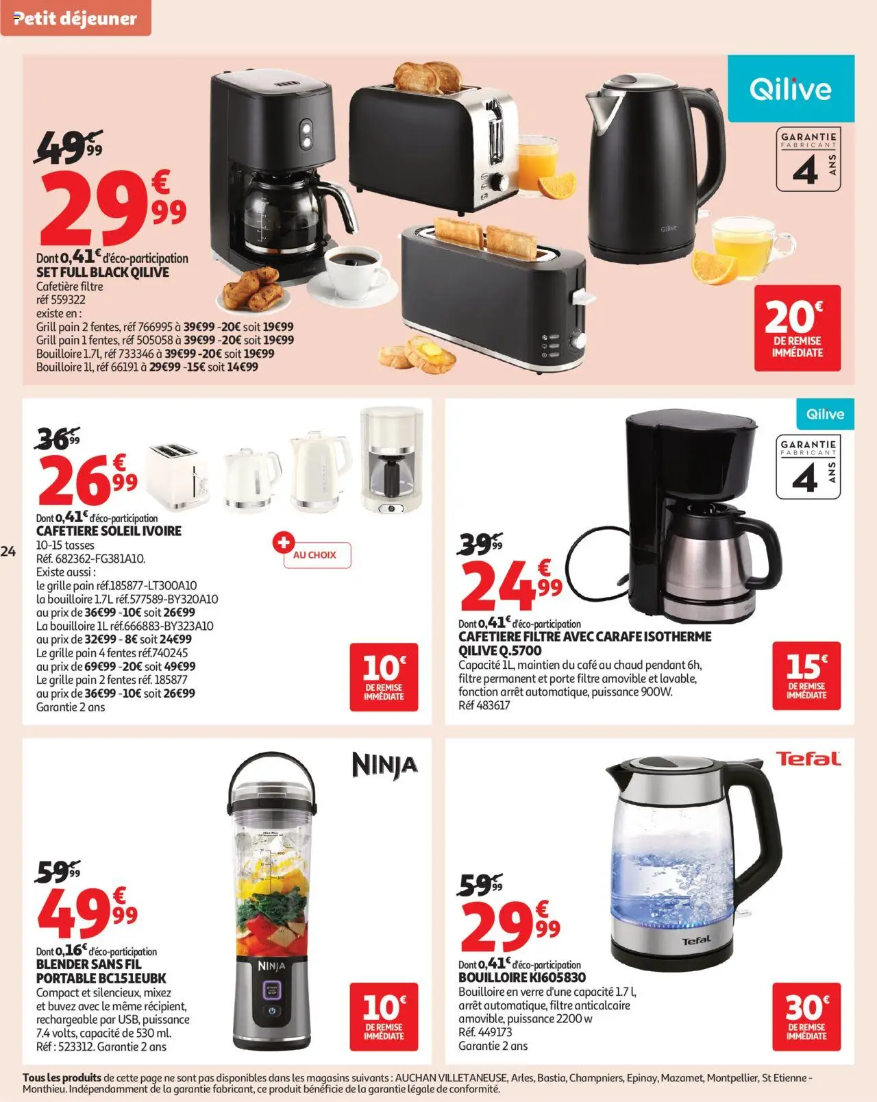  | Pagina: 24 | Producten: Grill, Blender, La
