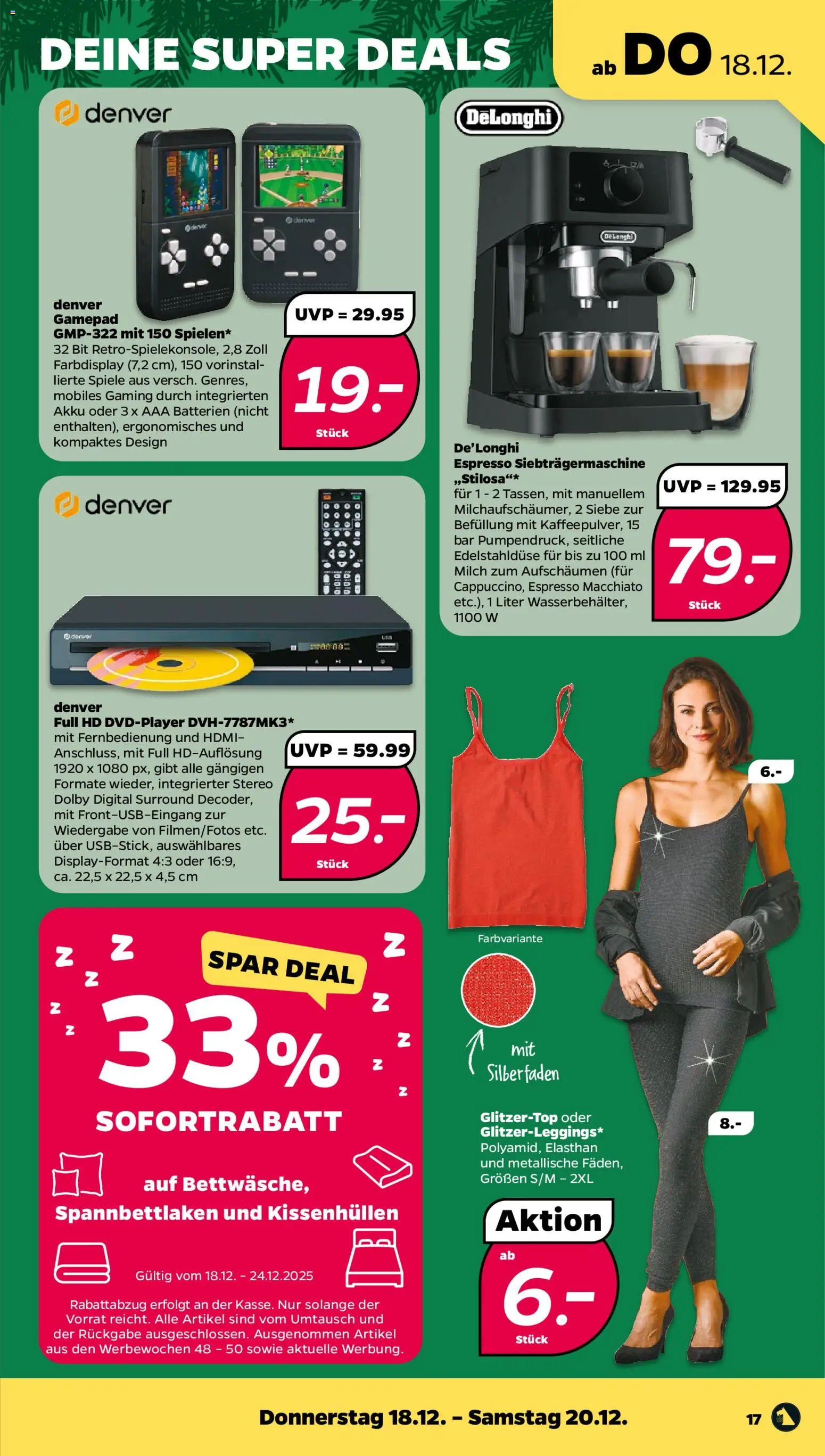 Netto Prospekt 	 – gültig ab 15.12.2025 | Seite: 19 | Produkte: Batterien, Milch