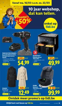 Lidl Folder week 12 - Voorbeeld van een folder van Lidl, geldig van 18.03.2026 | Pagina: 25