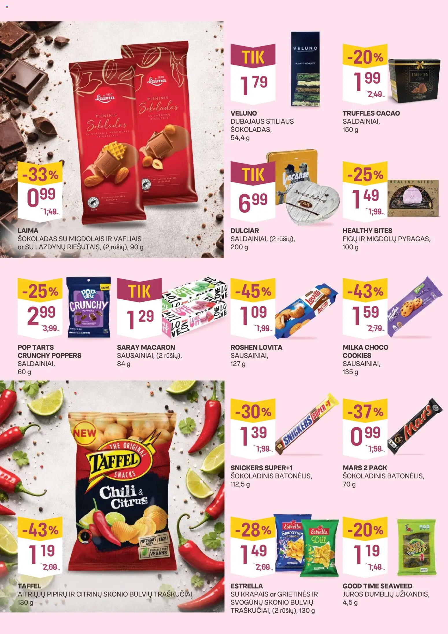 VYNOTEKA akcijos nuo 02.03.2026 | Puslapis: 2 | Prekių: Šokoladas