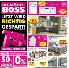 SB Möbel Boss Prospekt Neubrandenburg	 gültig ab dem 30.08.2025