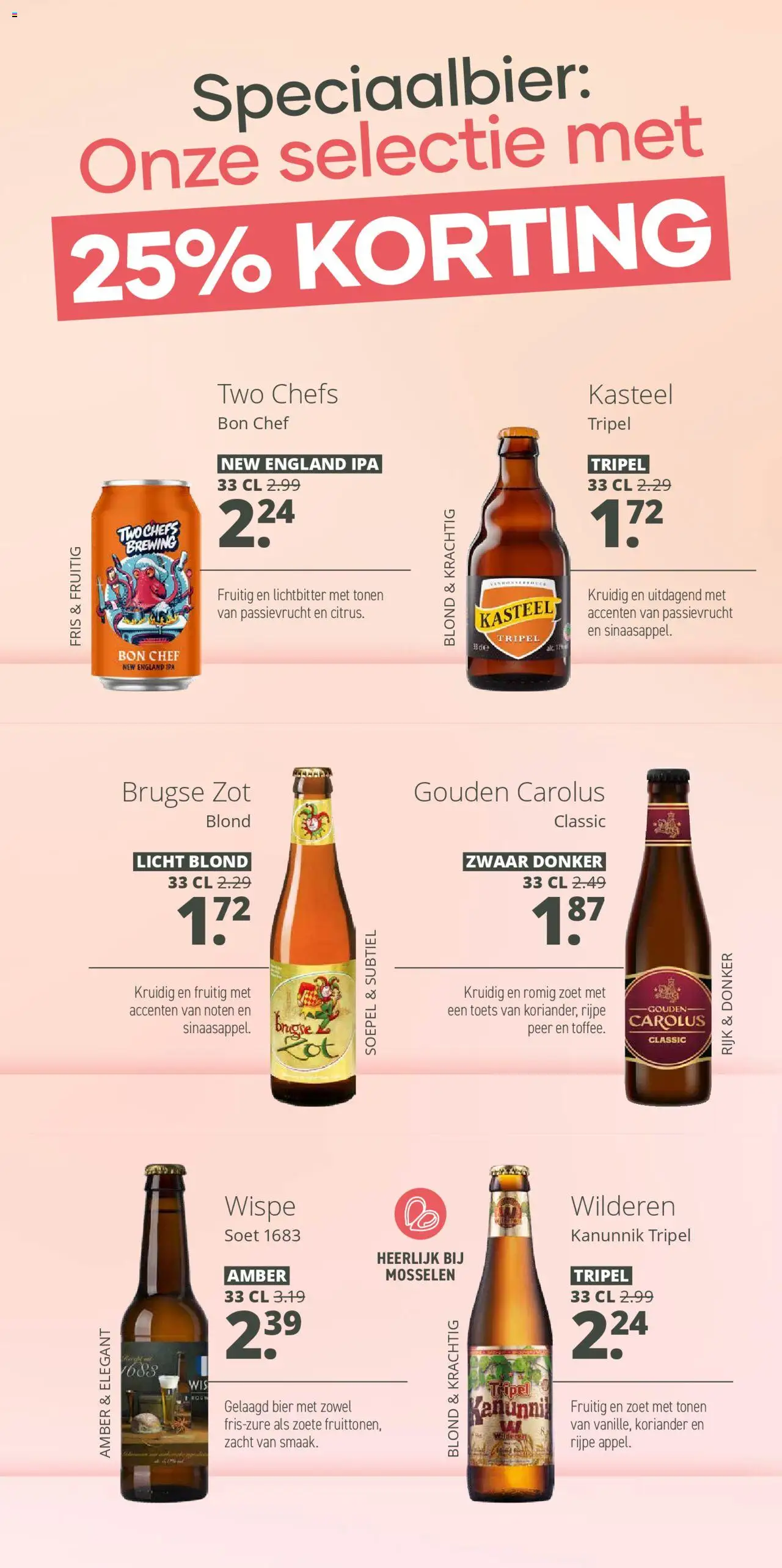  | Pagina: 11 | Producten: Noten, Mosselen, Koriander, Peer