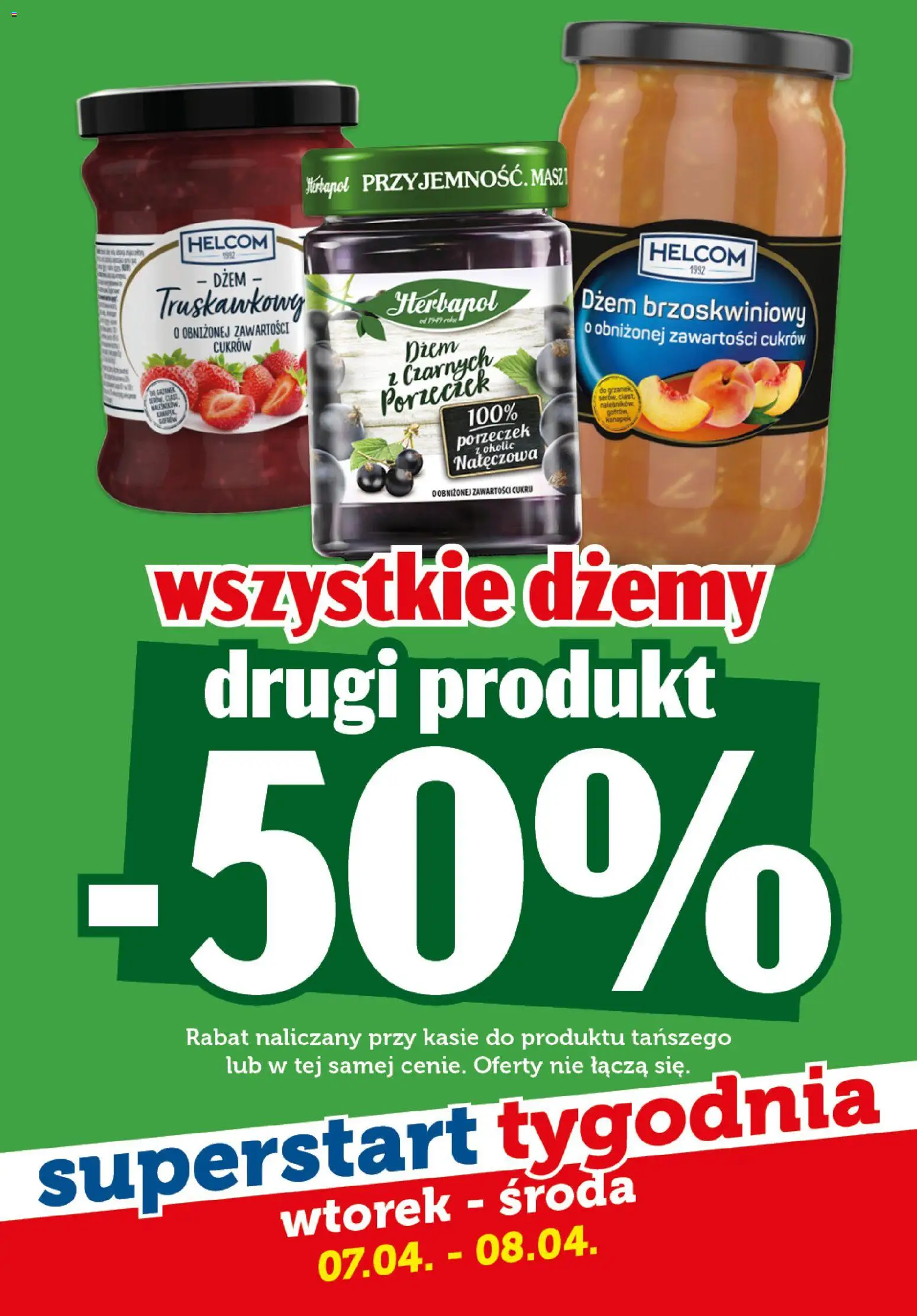 Topaz gazetka - Superstart tygodnia od 07.04.2026 | Strona: 6 | Produkty: Dżem