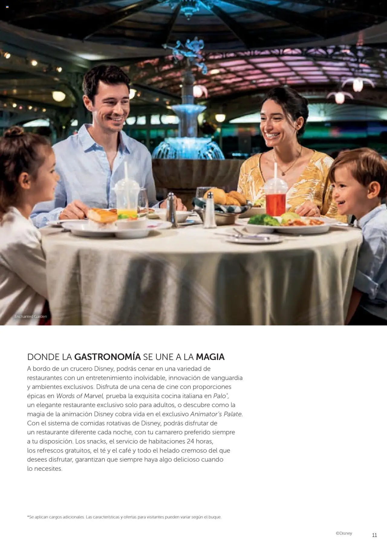Viajes El Corte Inglés Disney Cruise Line │ válido desde el 28.01.2025 | Página: 11 | Productos: Café, Té, Helado, Cocina