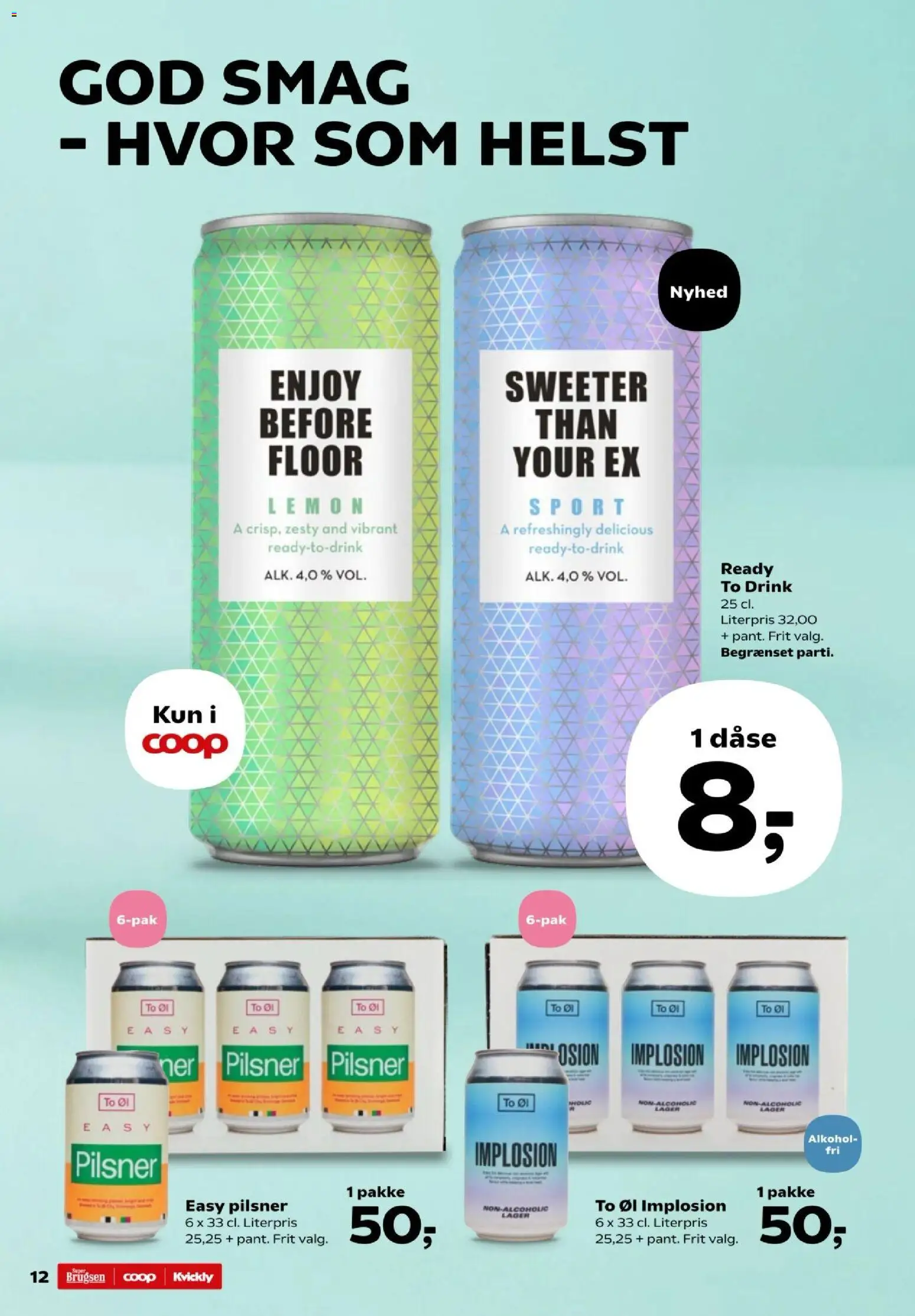 Super Brugsen tilbudsavis – gyldig fra 06.03.2026 | Side: 51 | Produkter: Øl, Søm