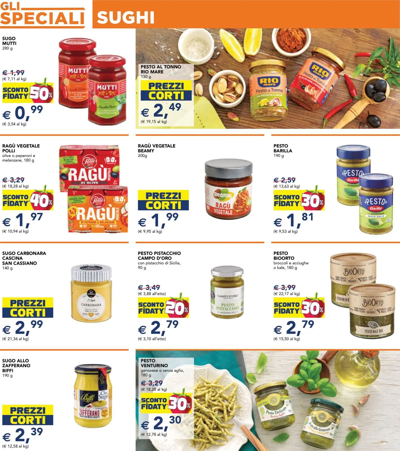 Volantino Esselunga S del 07.11.2025 | Pagina: 14 | Prodotti: Peperoni, Broccoli, Mutti, Sugo