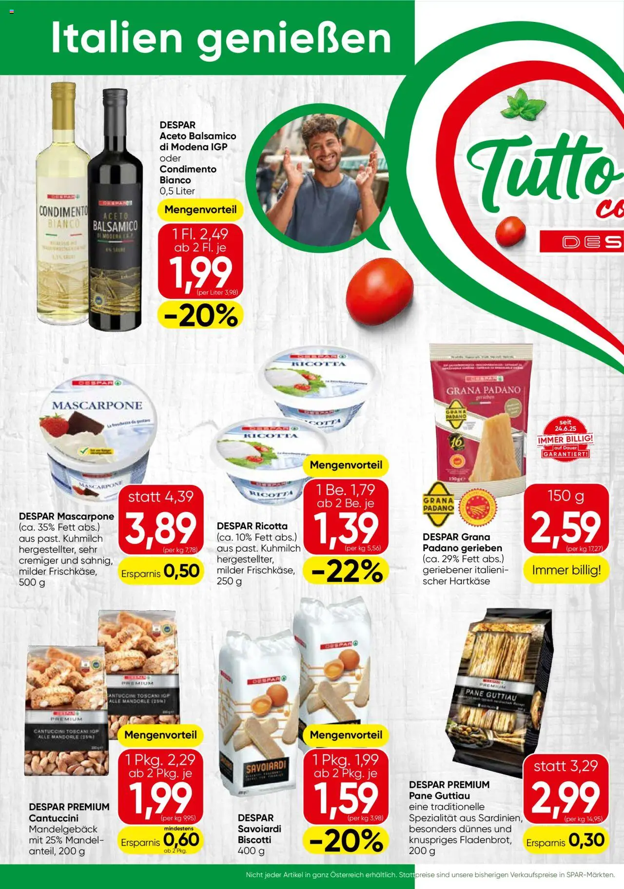 Spar - Tirol Italien gültig ab 18.09.2025 | Seite: 2