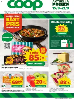 Coop - Uddevalla - Förhandsvisning av reklamblad från butik Coop aktuell från 15.09.2025