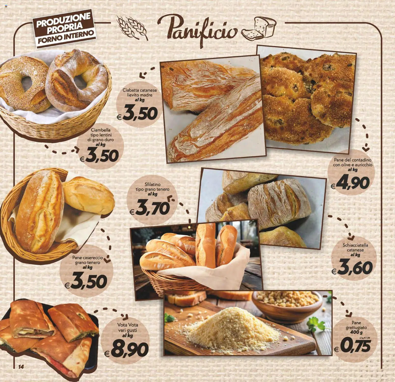 Volantino SuperConveniente del 03.02.2026 | Pagina: 14 | Prodotti: Pane, Olive, Forno