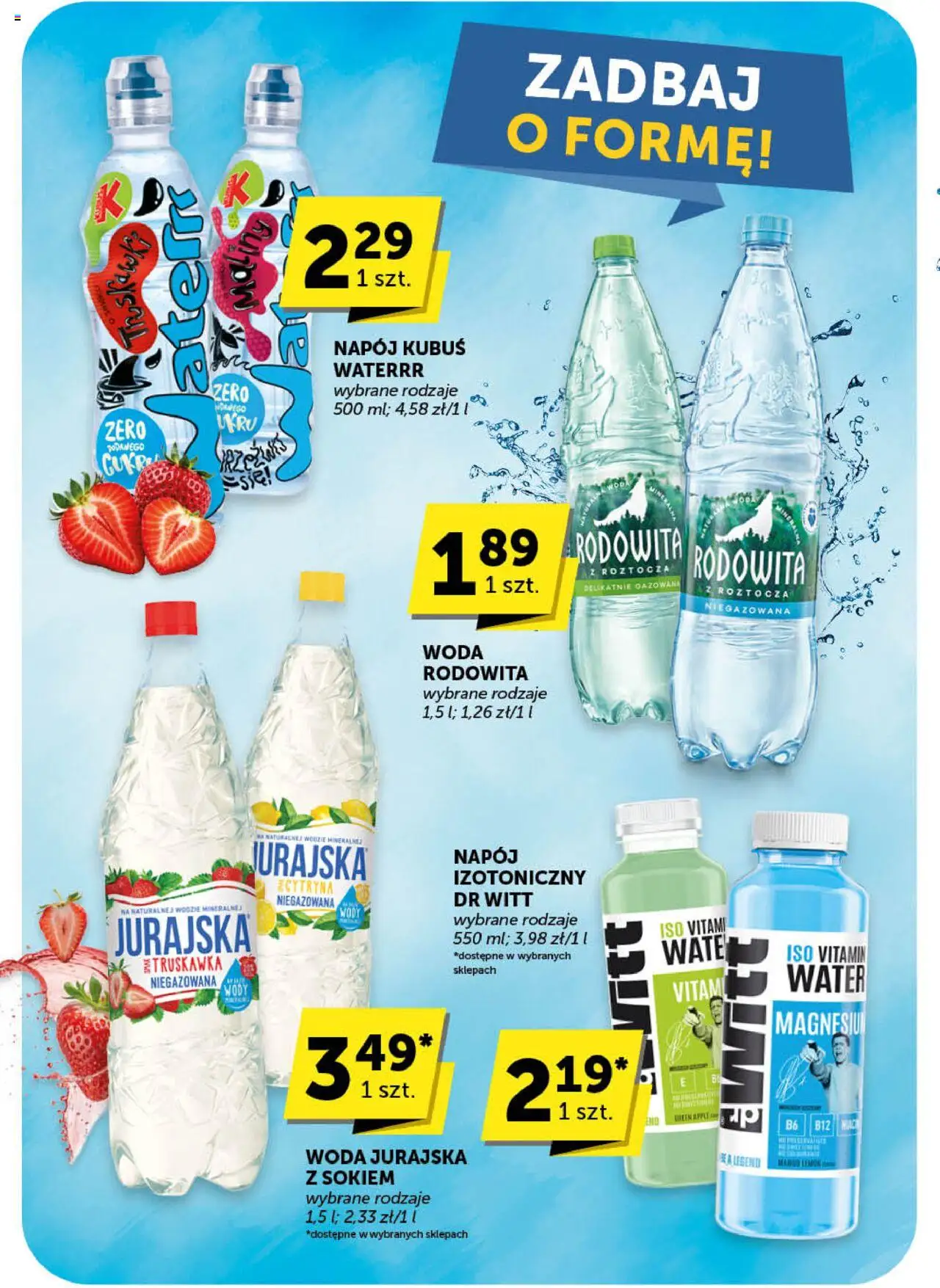 Groszek Gazetka od 18.09.2025 | Strona: 52 | Produkty: Woda
