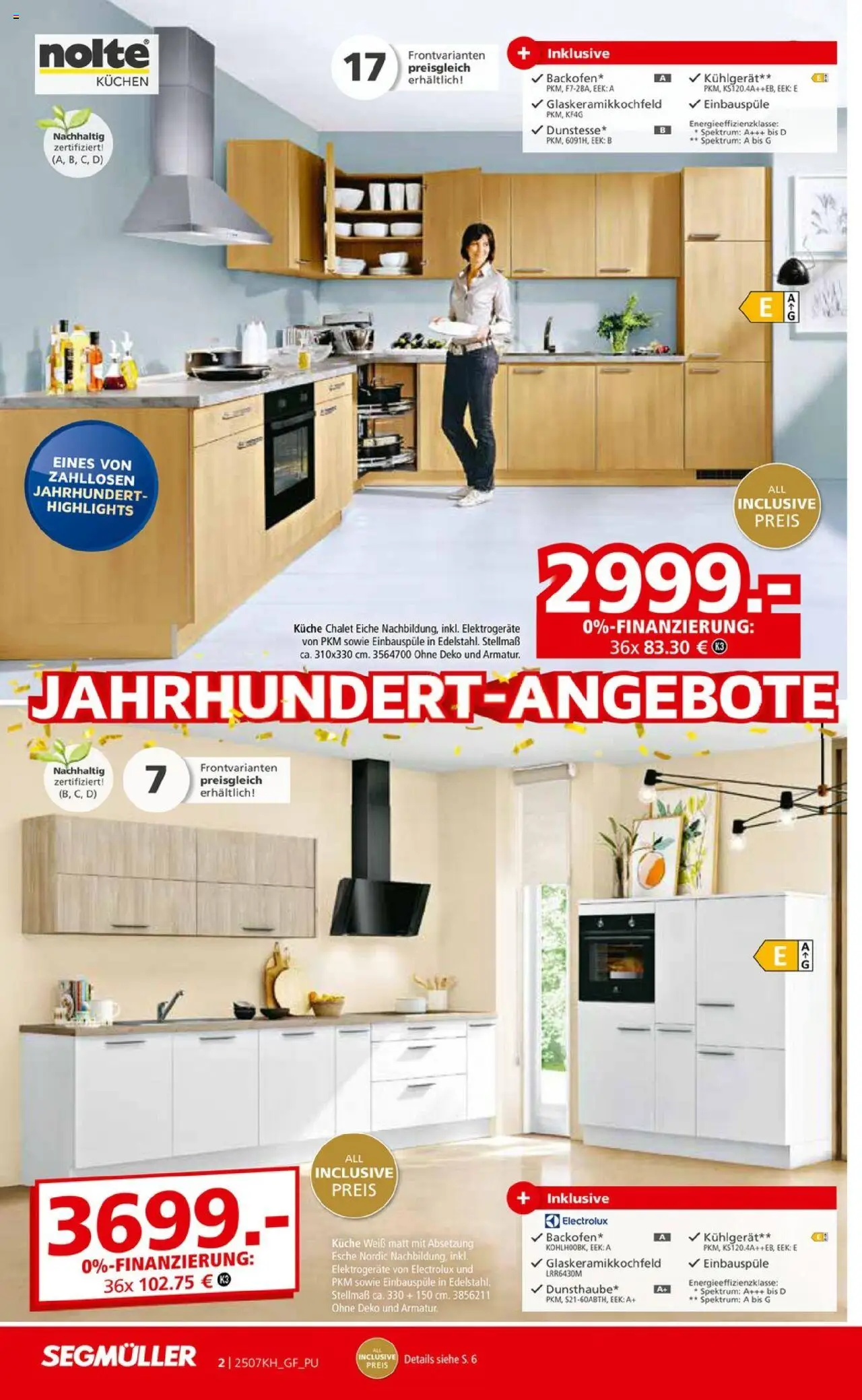 Segmüller Küchen Spezial – gültig ab 04.10.2025 | Seite: 4 | Produkte: Küche, Kuchen