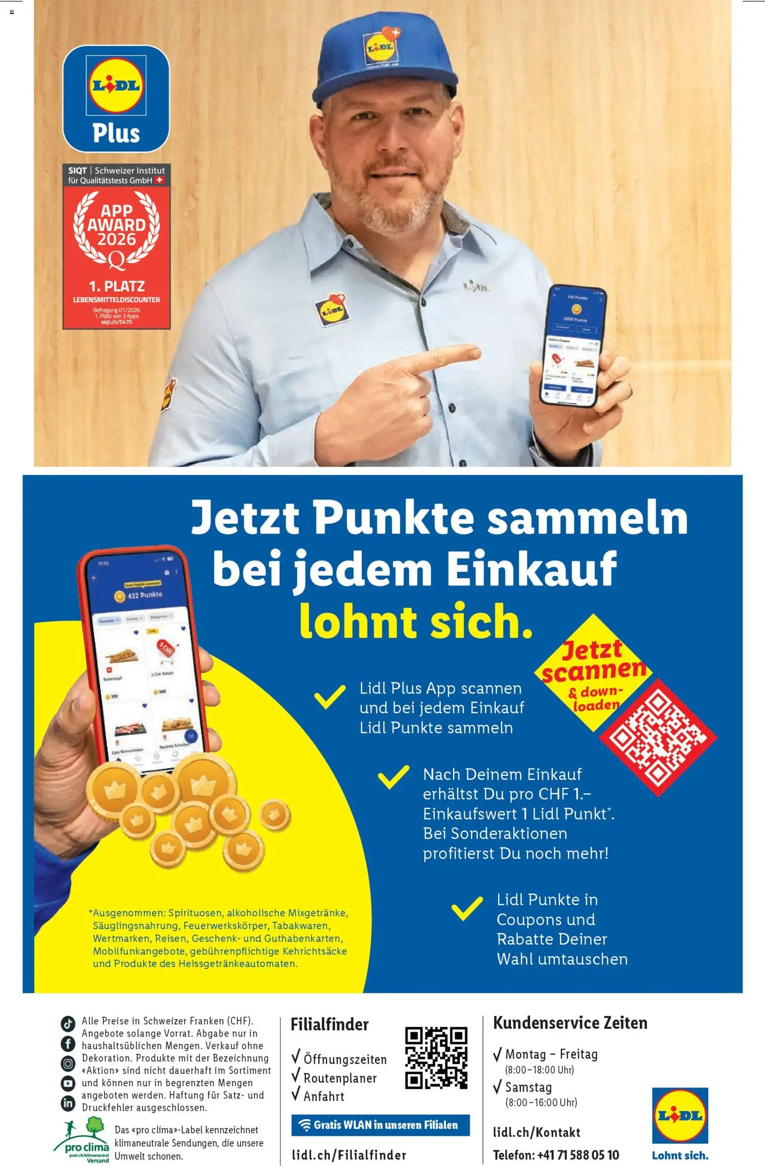 Lidl Aktionen Neueröffnung Zürich – gültig ab 26.03.2026 | Seite: 4