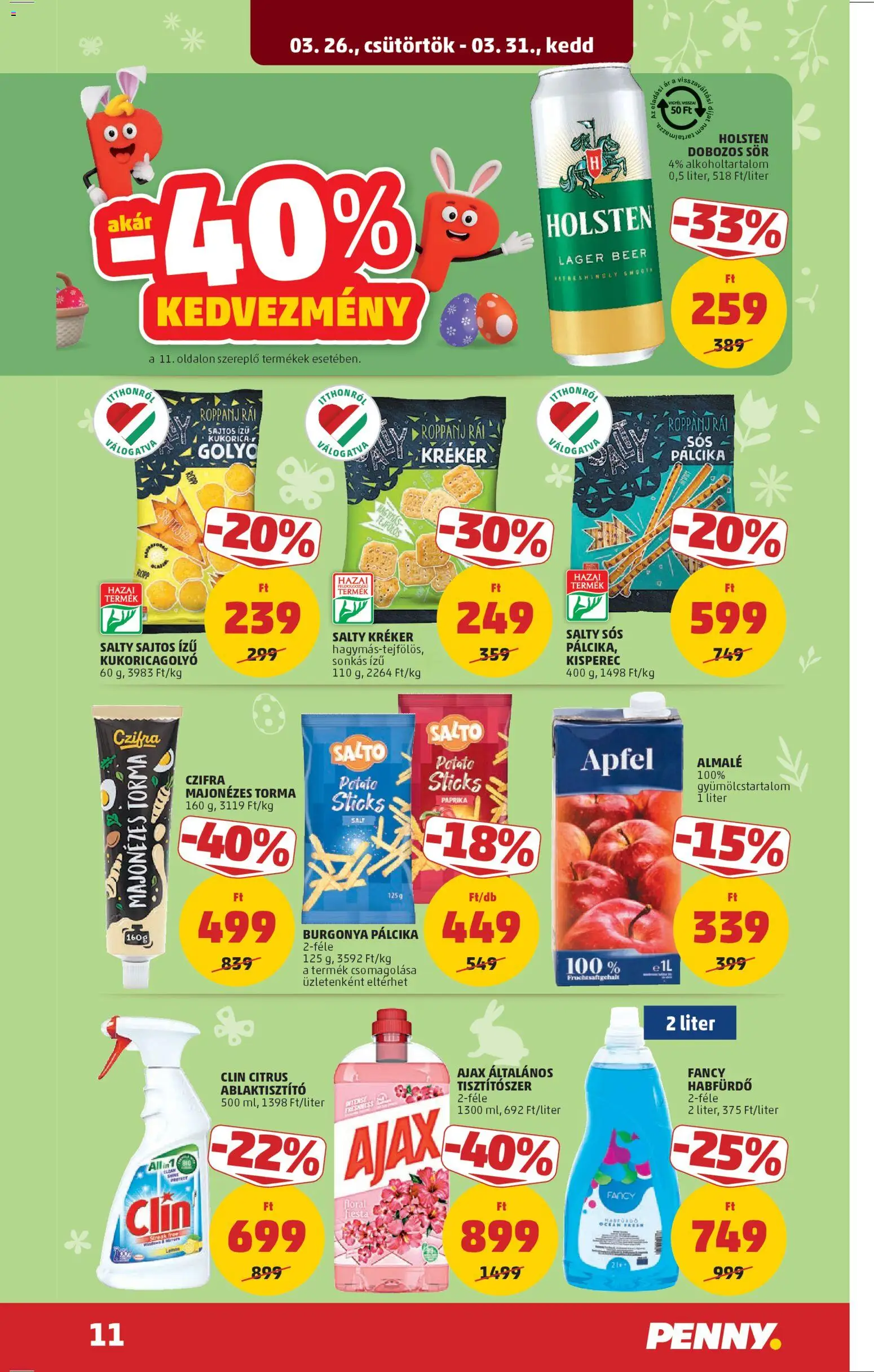 PENNY Akciós Újság 2026.03.26.-tól/töl - fantasztikus ajánlatokat! 🛍️ | Magyarország