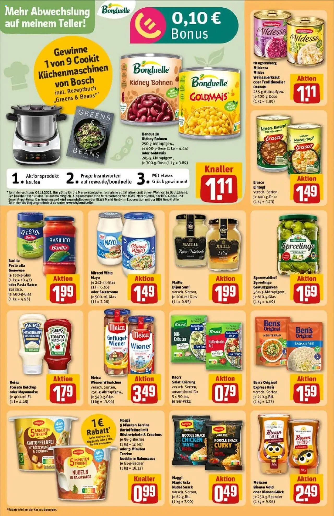 Rewe prospekt Bielefeld	 – gültig ab 19.10.2025 | Seite: 24 | Produkte: Bosch, Basmatireis, Kraut, Salat