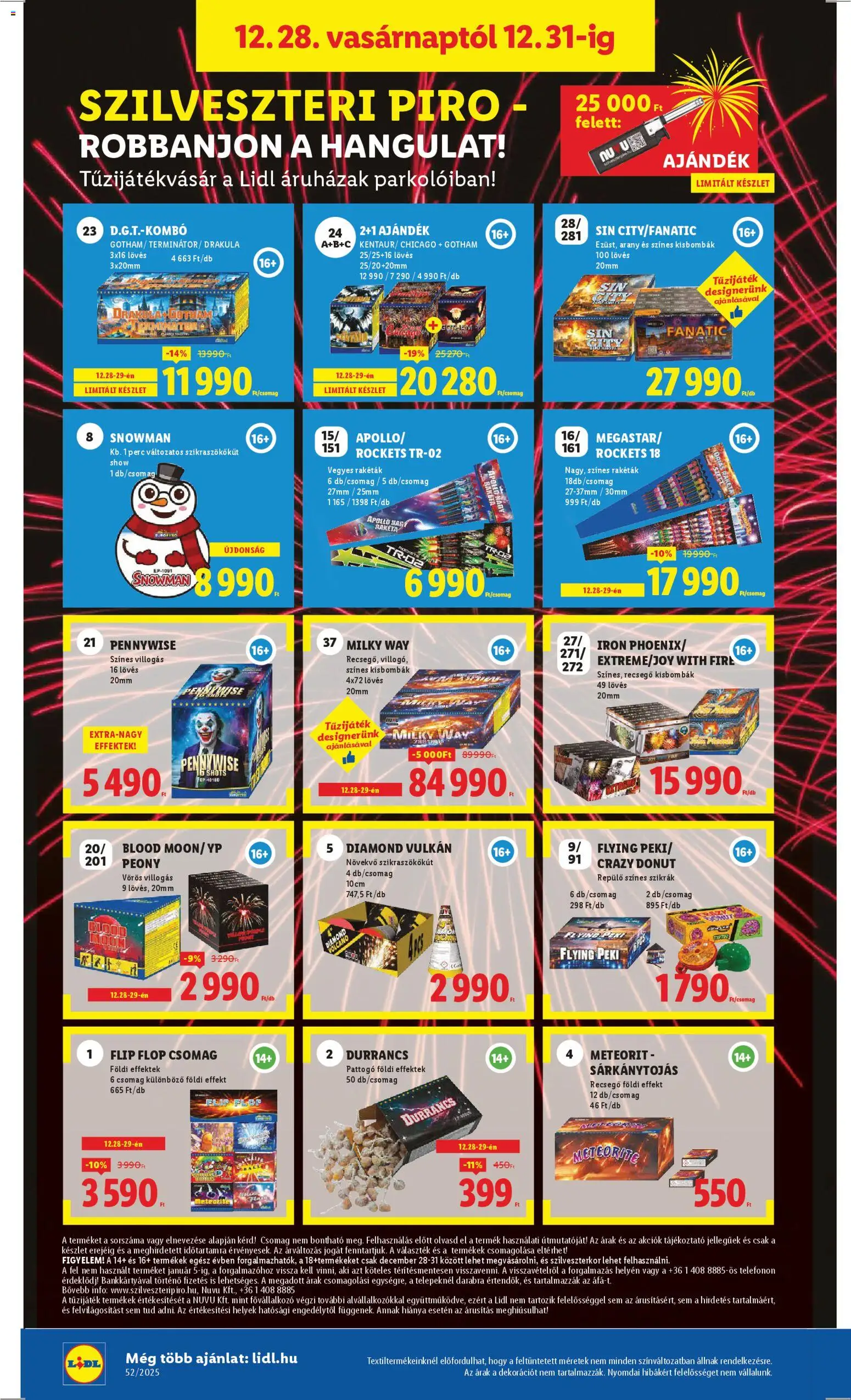 Lidl akciós ujság - amely érvényes a következő dátumtól: 27.12.2025 | Oldal: 24