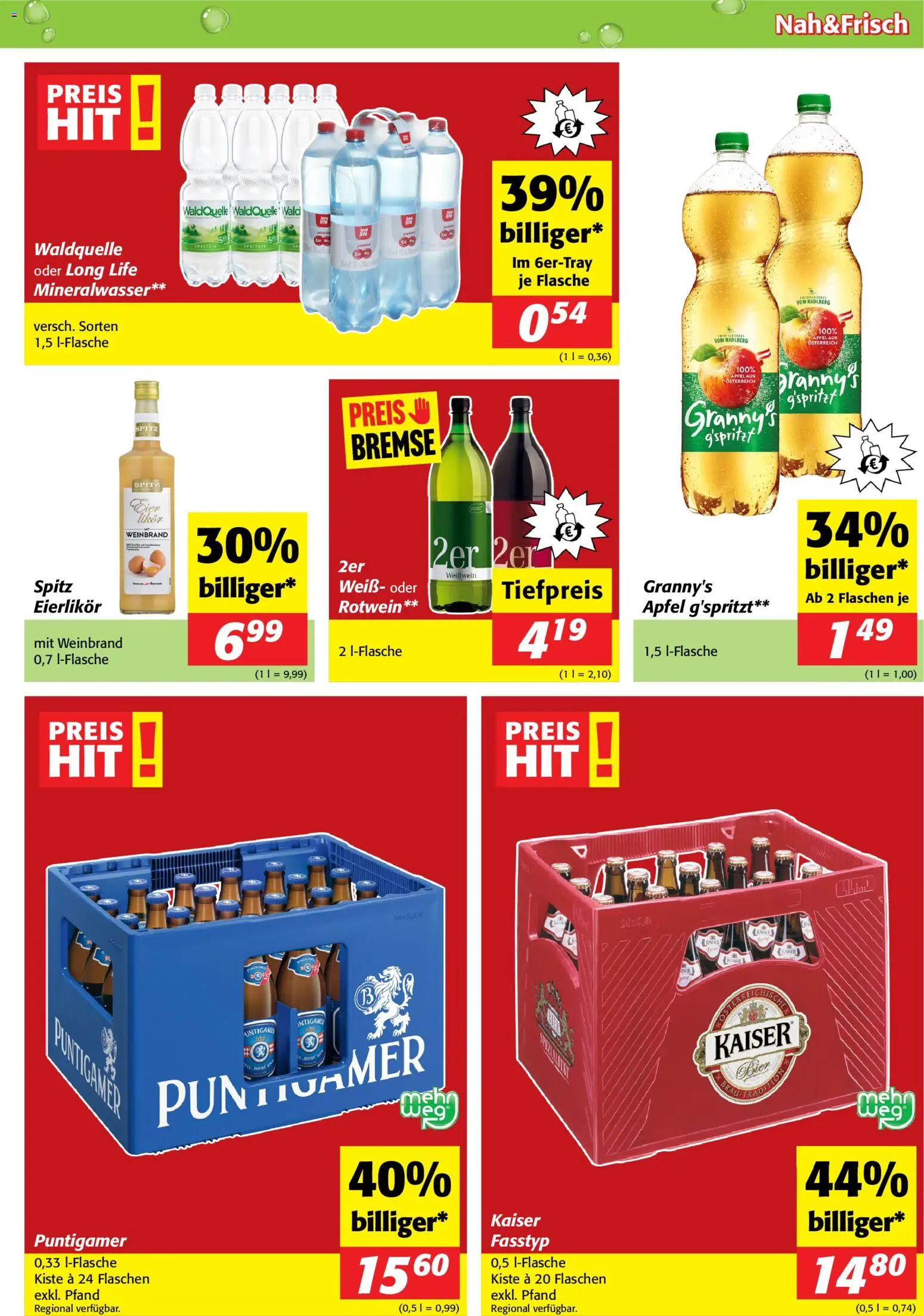 Nah und Frisch Flugblatt gültig ab 03.12.2025 | Seite: 7 | Produkte: Häränliha, Eier, Bier, Äpfel