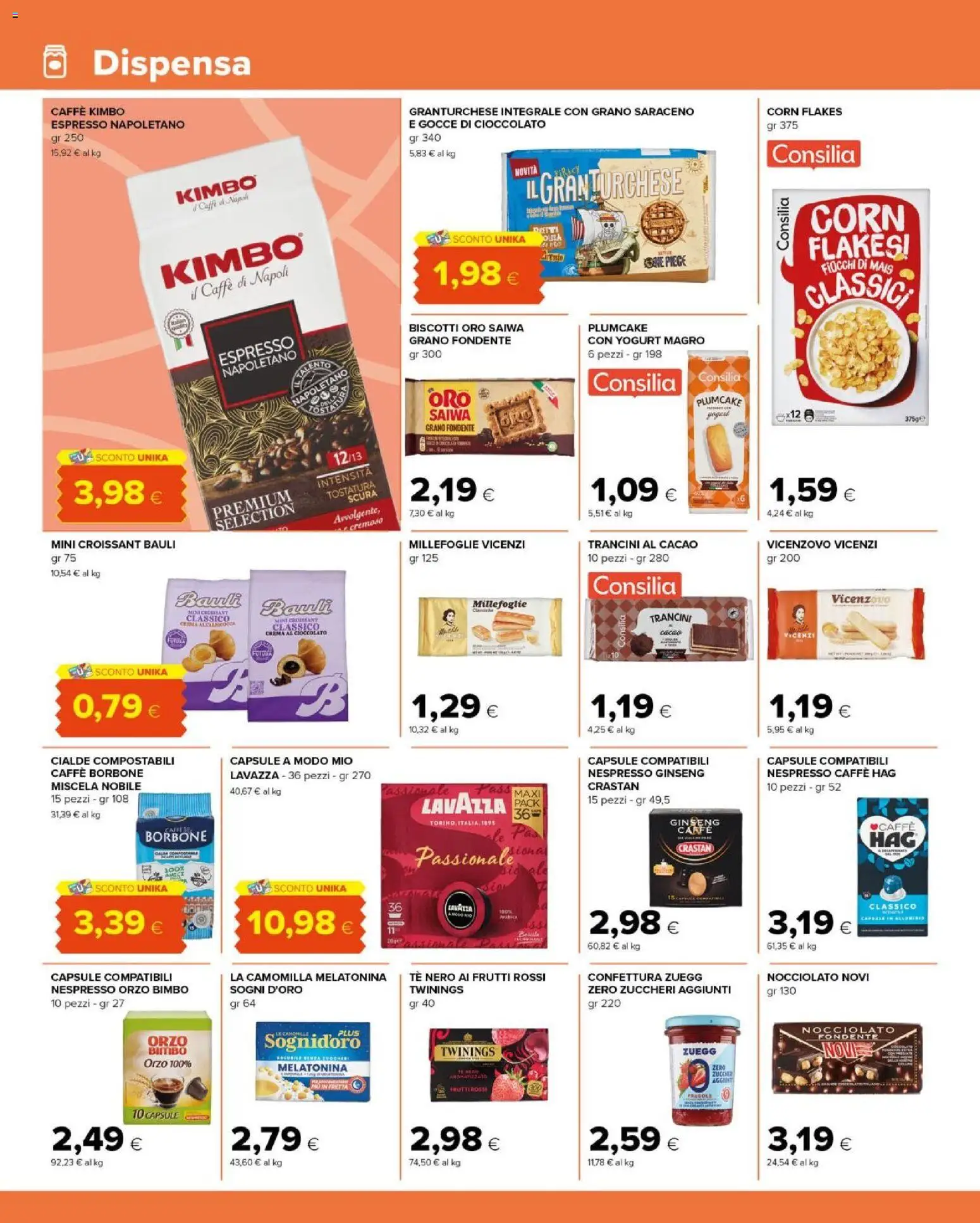 Volantino Tigre del 07.04.2026 | Pagina: 10 | Prodotti: Yogurt, Cioccolato, Fiocchi, Croissant