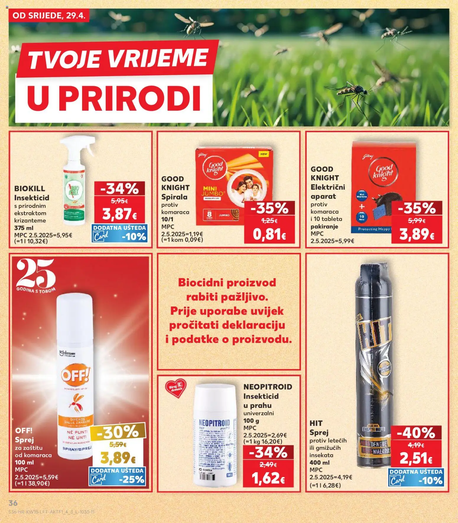 Kaufland HR akciós ujság - amely érvényes a következő dátumtól: 29.04.2026 | Oldal: 36