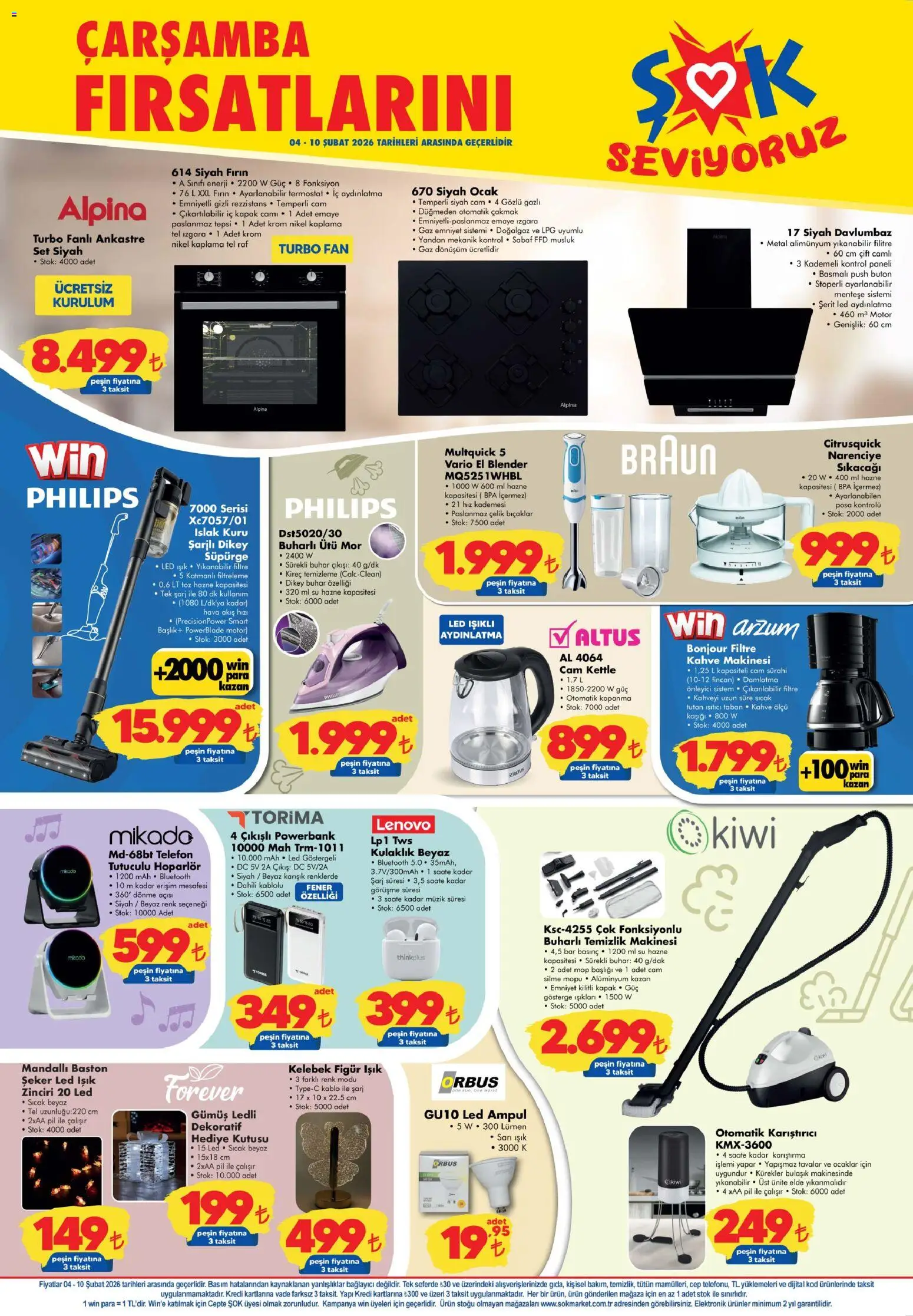 Şok Market Katalog - 04.02.2026 tarihinden itibaren geçerlidir | Sayfa: 5