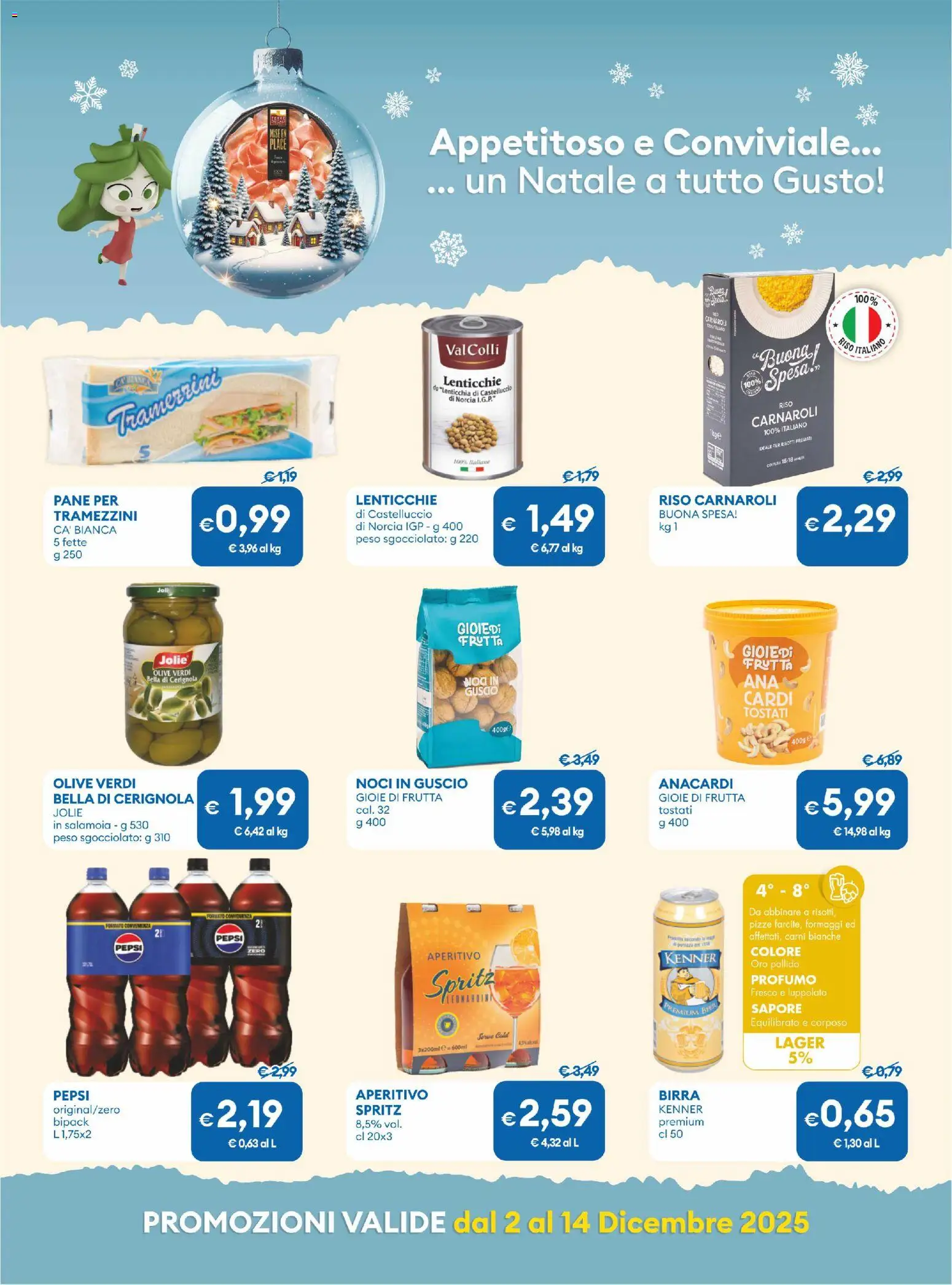 Volantino MD Discount del 02.12.2025 | Pagina: 15 | Prodotti: Riso, Frutta, Profumo, Aperitivo